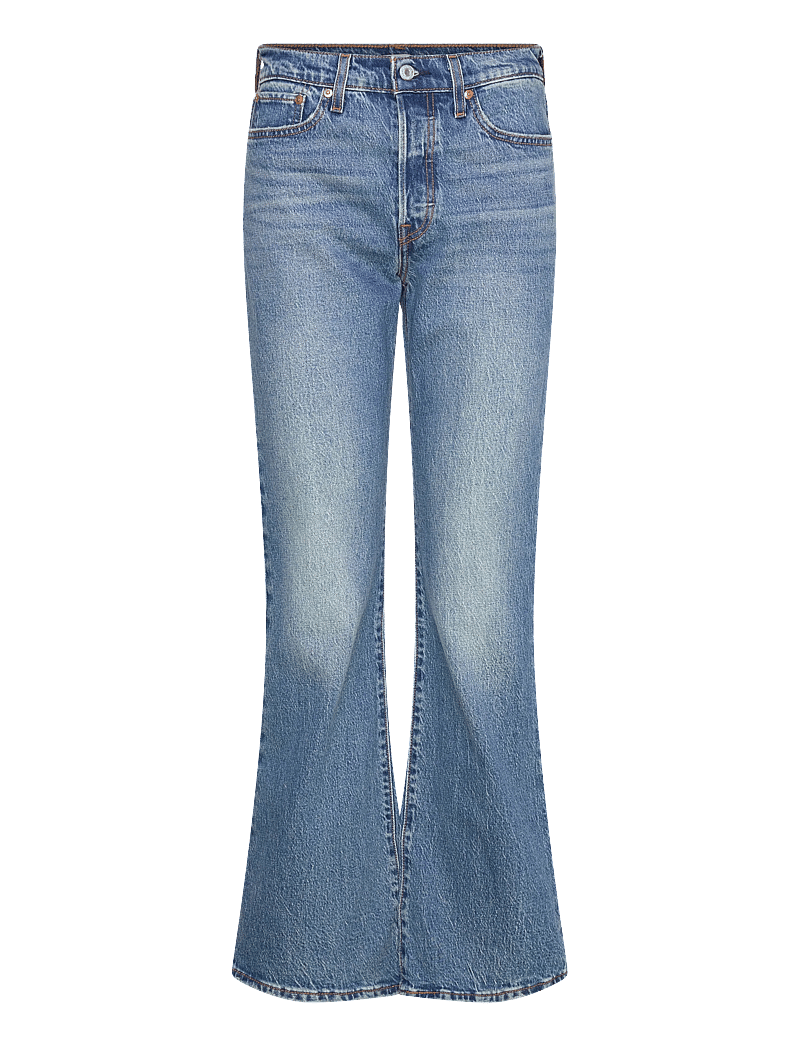 Levi's® - WEDGIE BOOT FAIR POINT PSK - flared jeans - med indigo - worn in - 0