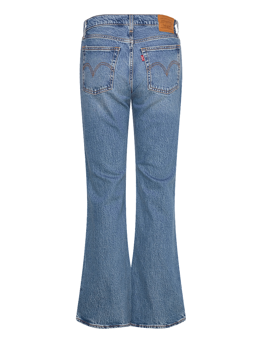 Levi's® - WEDGIE BOOT FAIR POINT PSK - flared jeans - med indigo - worn in - 2
