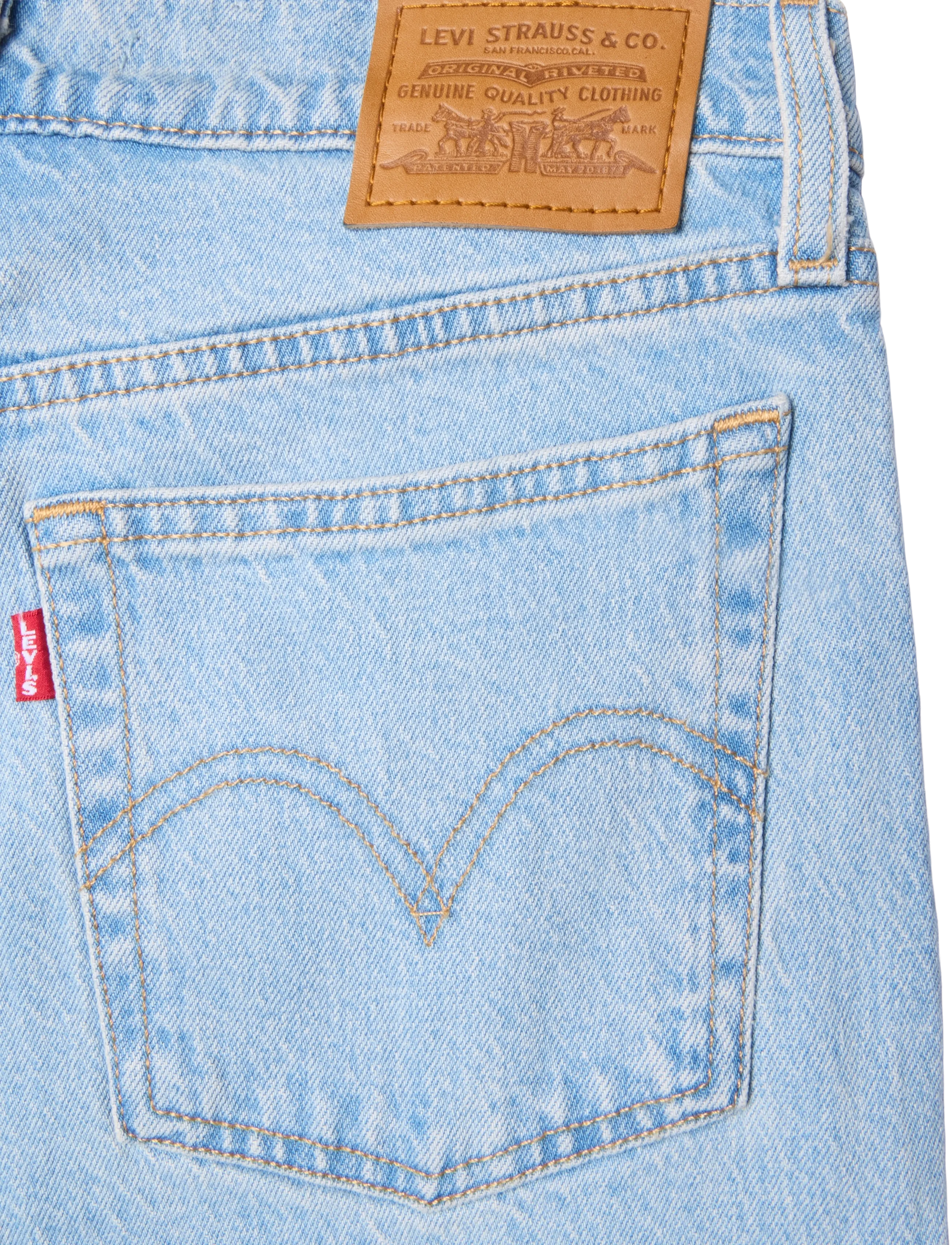 Levi's® - WEDGIE BOOT BOLD AND BEAUTIFUL - utsvängda jeans - light indigo - worn in - 4