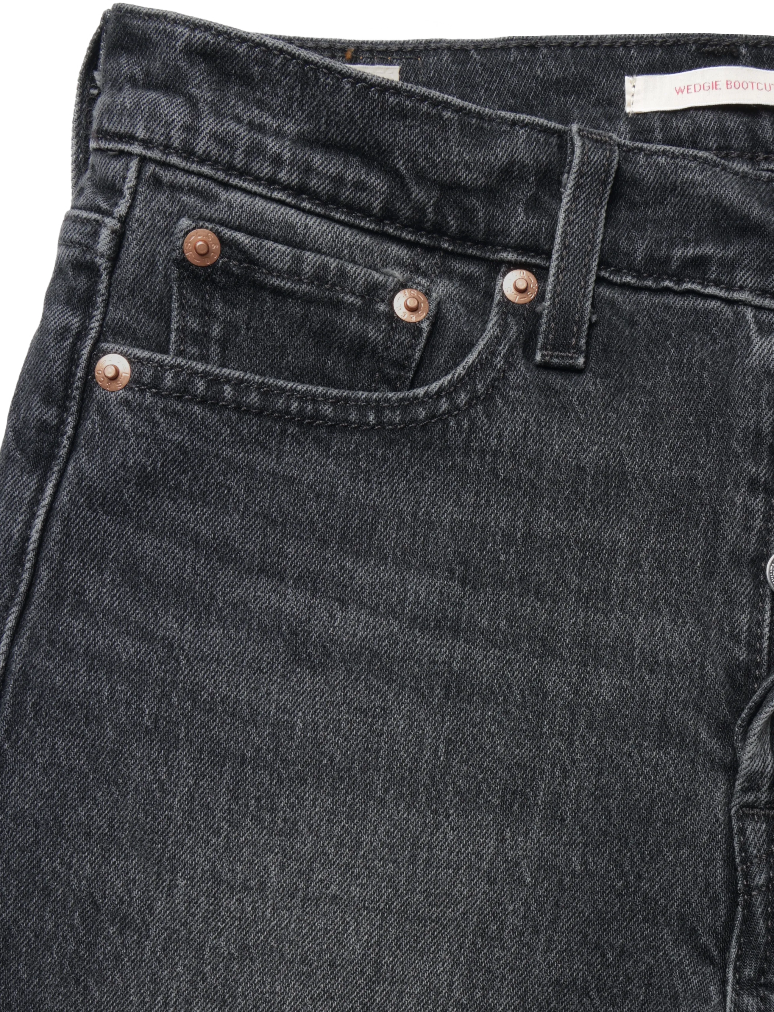 Levi's® - WEDGIE BOOT ON THE TOWN NO CRA - bootcut jeans - blacks - 5
