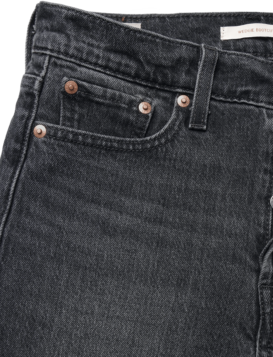Levi's® - WEDGIE BOOT ON THE TOWN NO CRA - bootcut jeans - blacks - 5