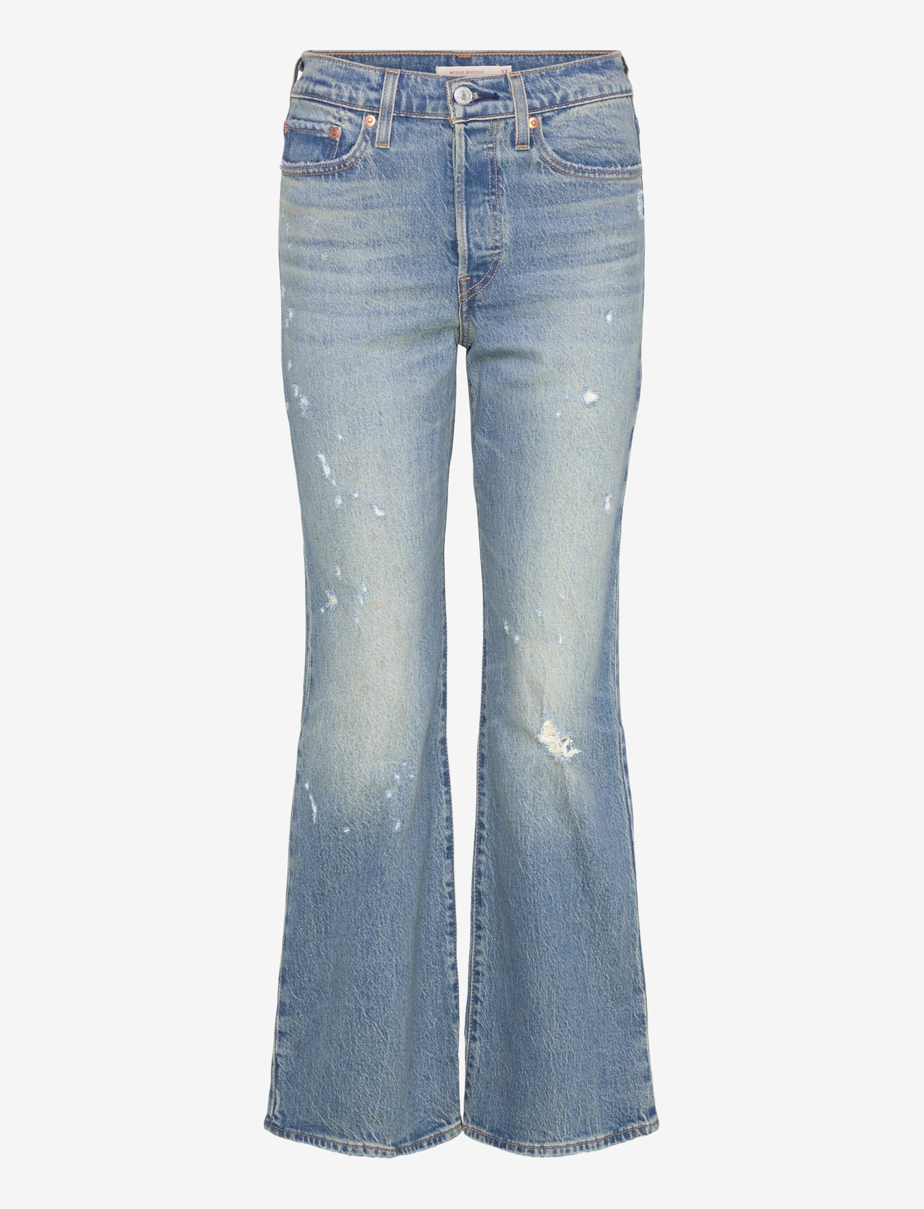 Levi's® - WEDGIE BOOT BITE BACK WB - bootcut jeans - med indigo - worn in - 0
