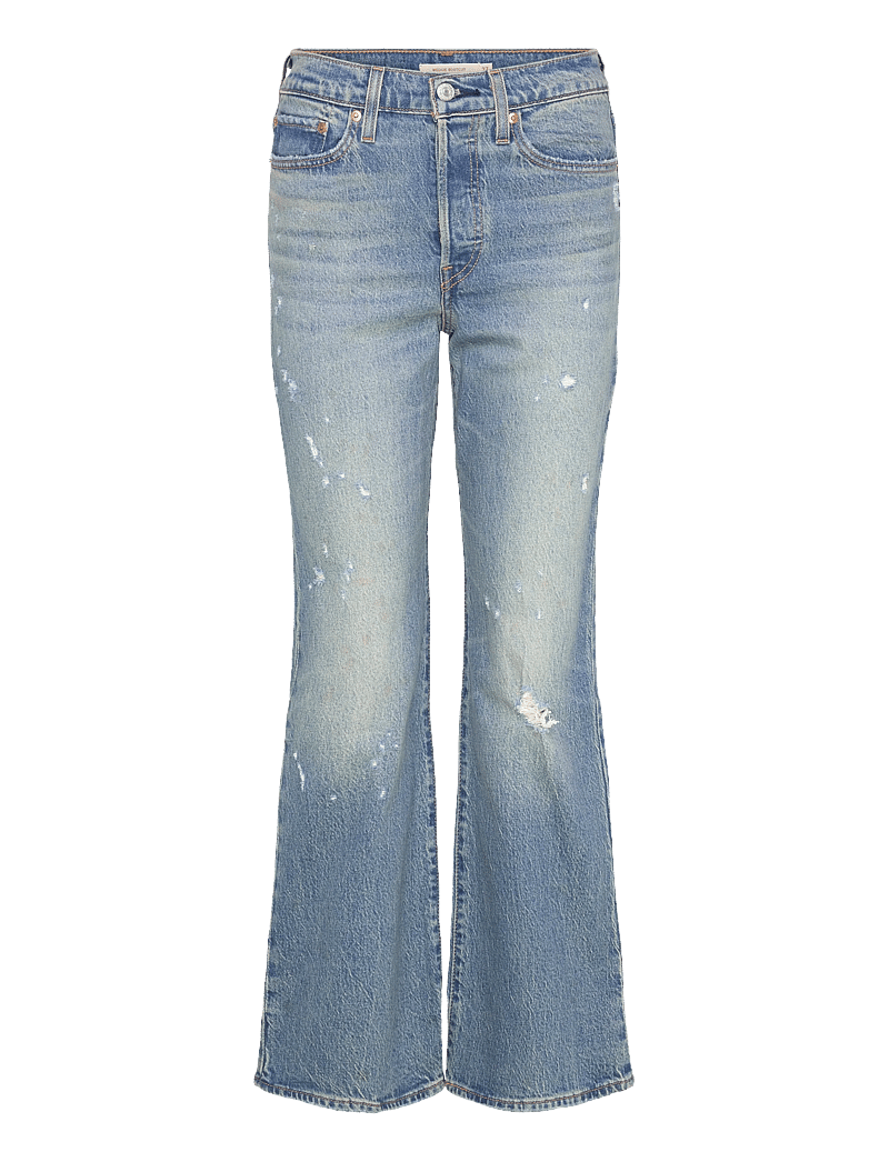 Levi's® - WEDGIE BOOT BITE BACK WB - bootcut jeans - med indigo - worn in - 0