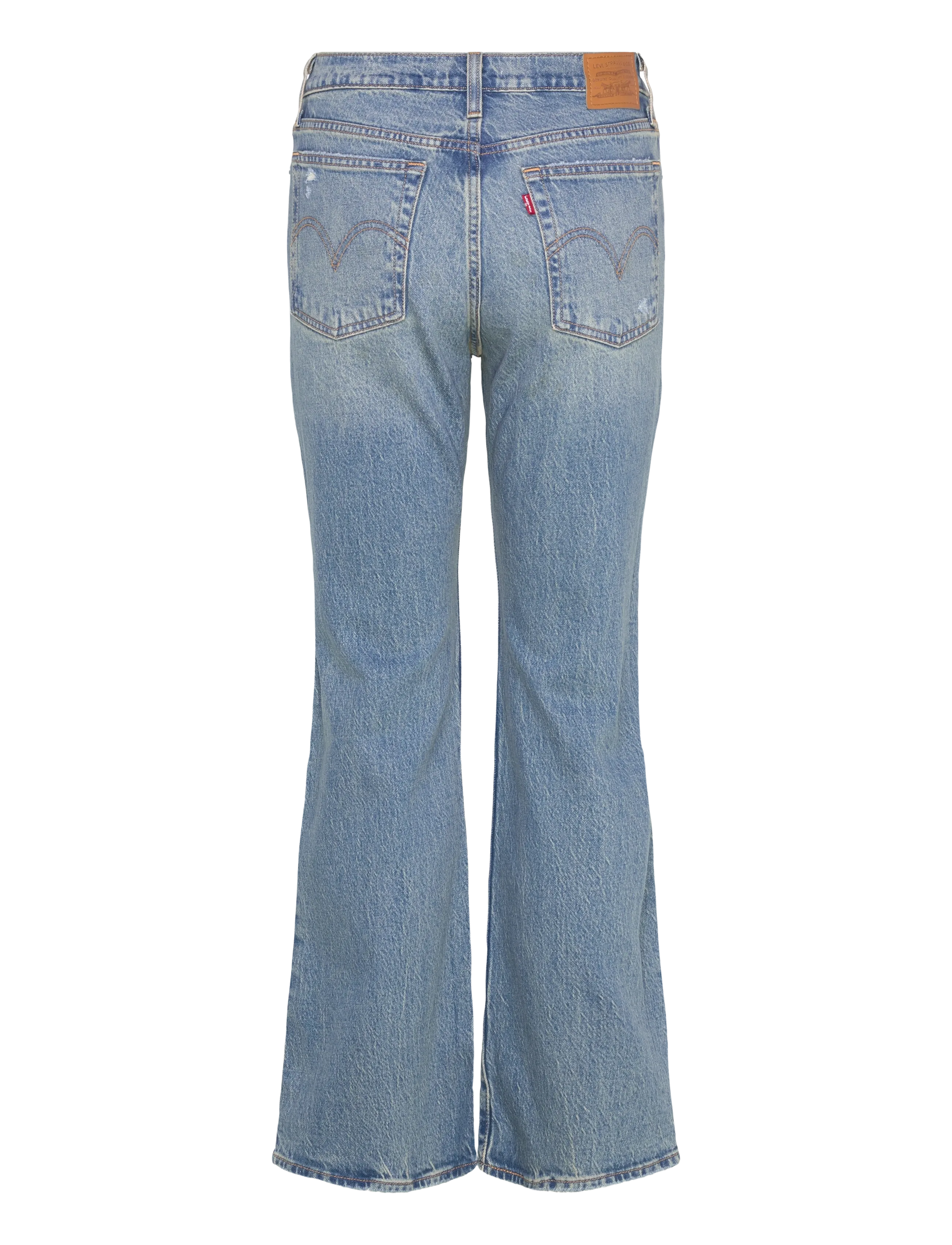 Levi's® - WEDGIE BOOT BITE BACK WB - bootcut jeans - med indigo - worn in - 1