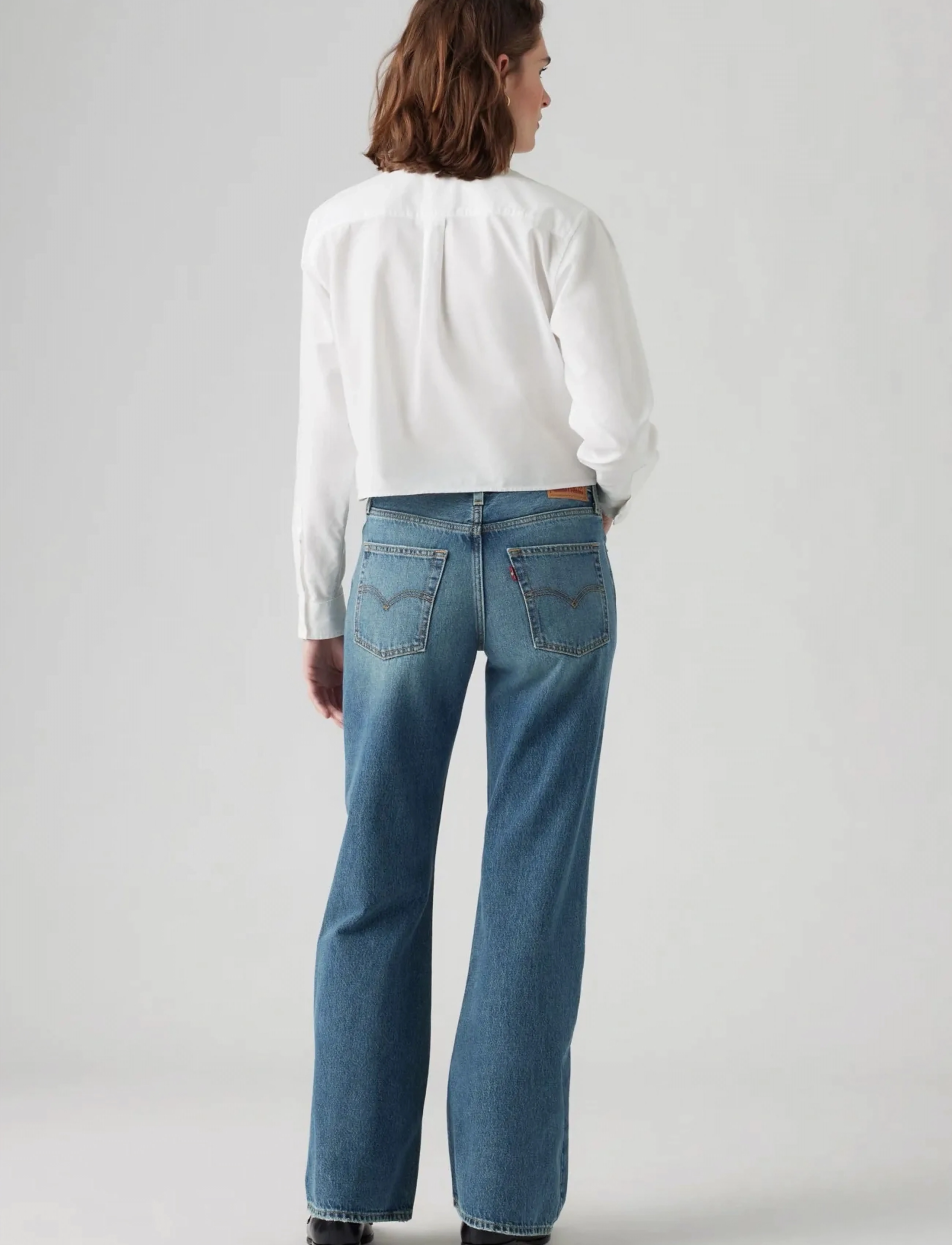 Levi's® - 94 BAGGY BOOT PARADISE FOUND - dark indigo - worn in - 3