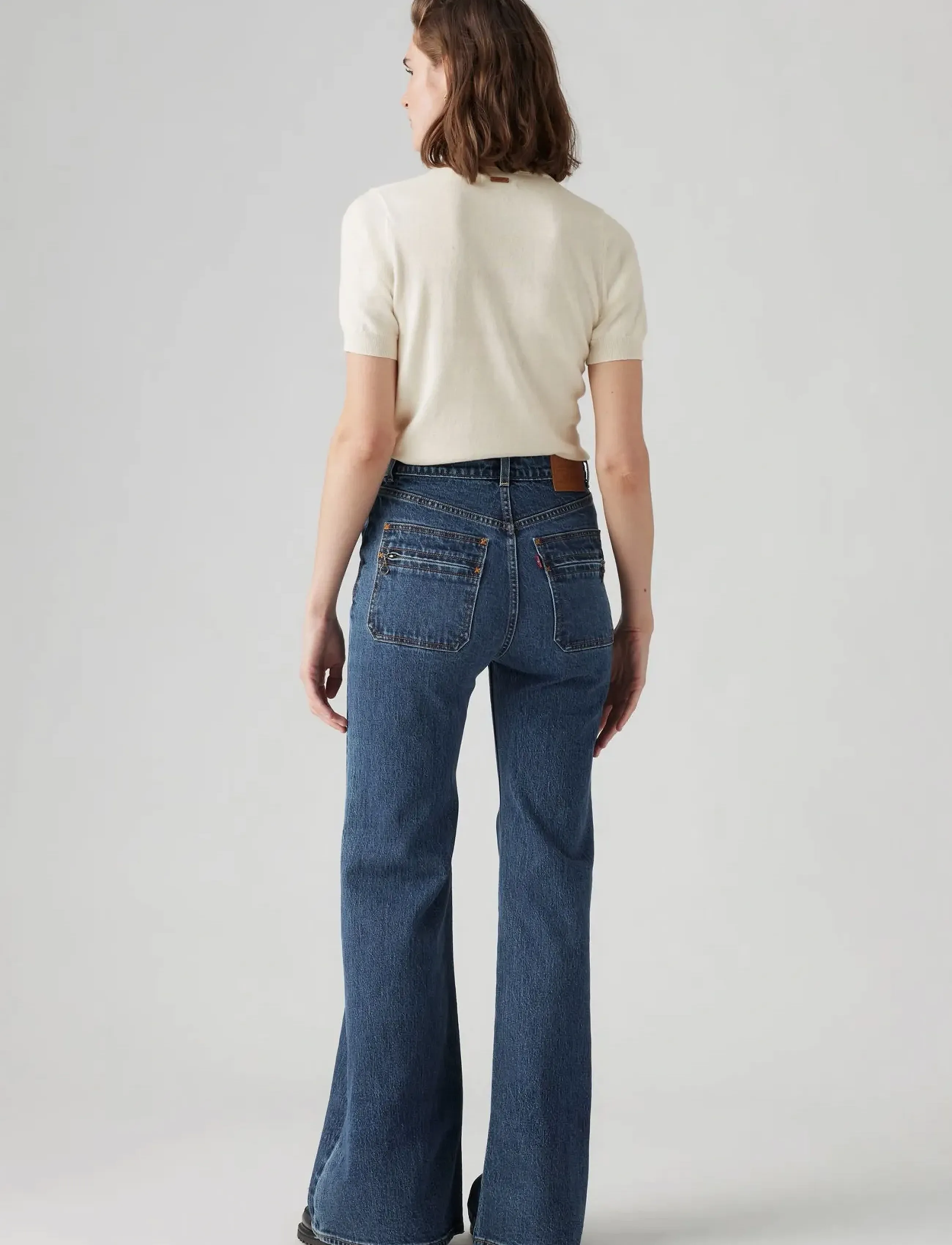 Levi's® - RIBCAGE BELLS VINTAGE MOMENT O - dark indigo - flat finish - 3