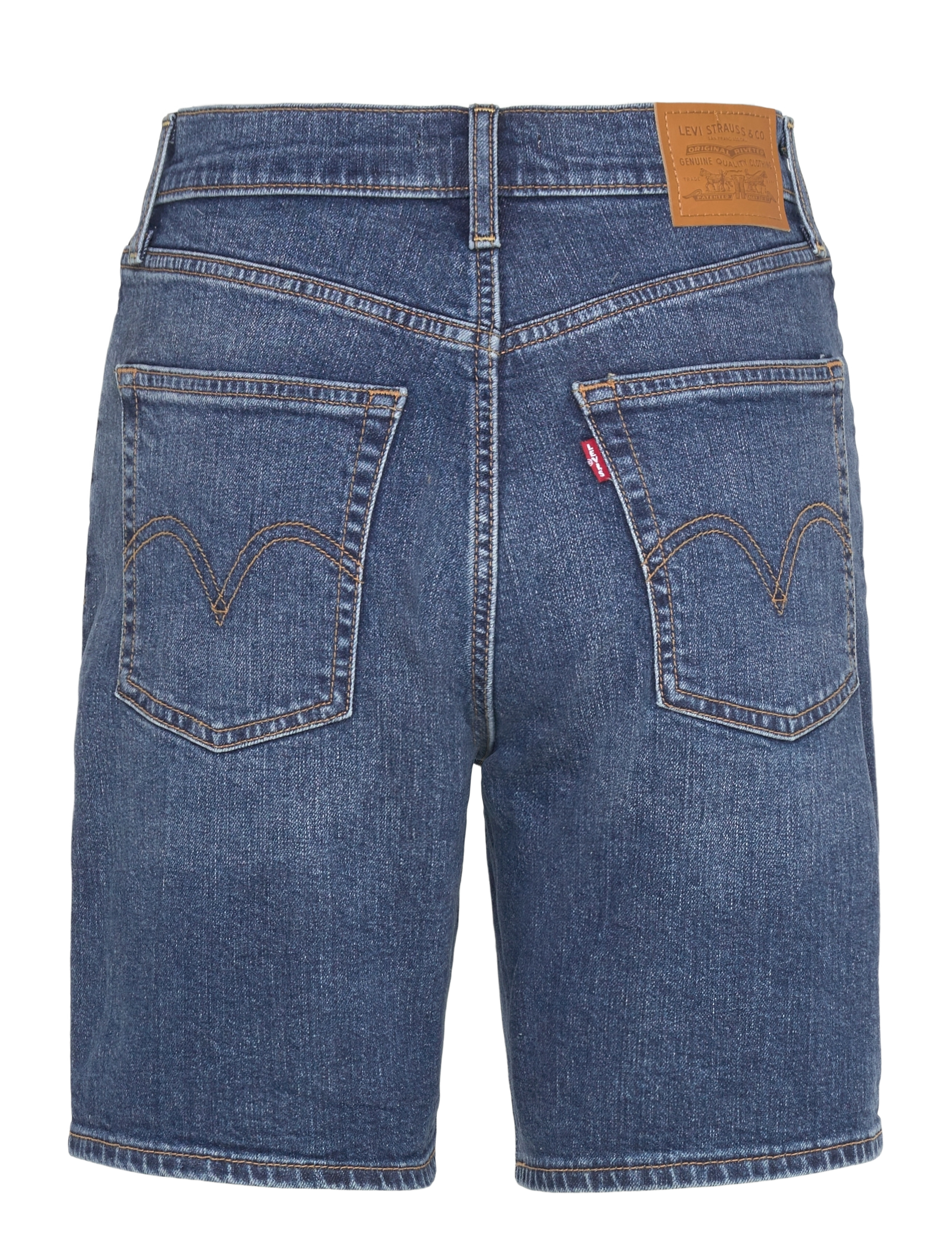 Levi's® - RIBCAGE BERMUDA SHORT BRINGING - jeansshorts - med indigo - flat finish - 2