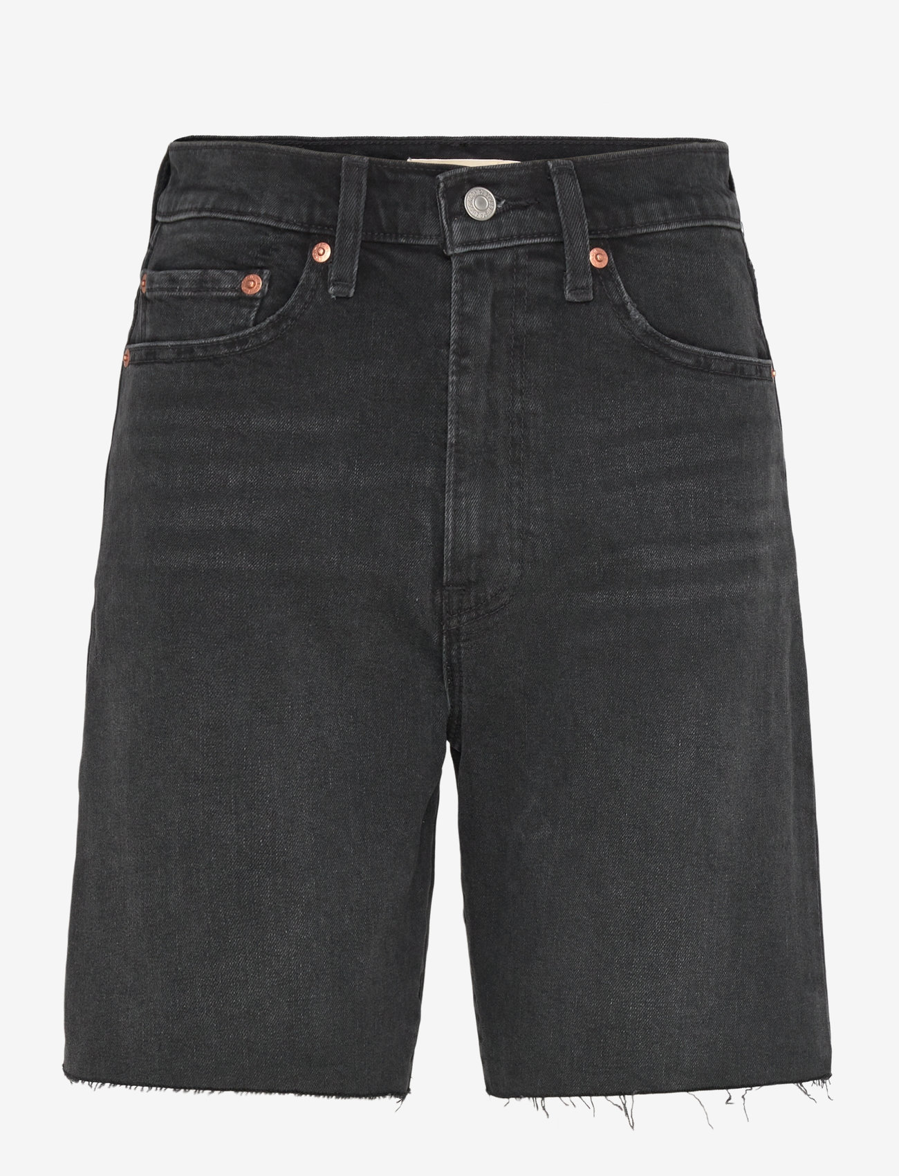 Levi's® - RIBCAGE BERMUDA SHORT GOTH PRI - jorts - blacks - 1