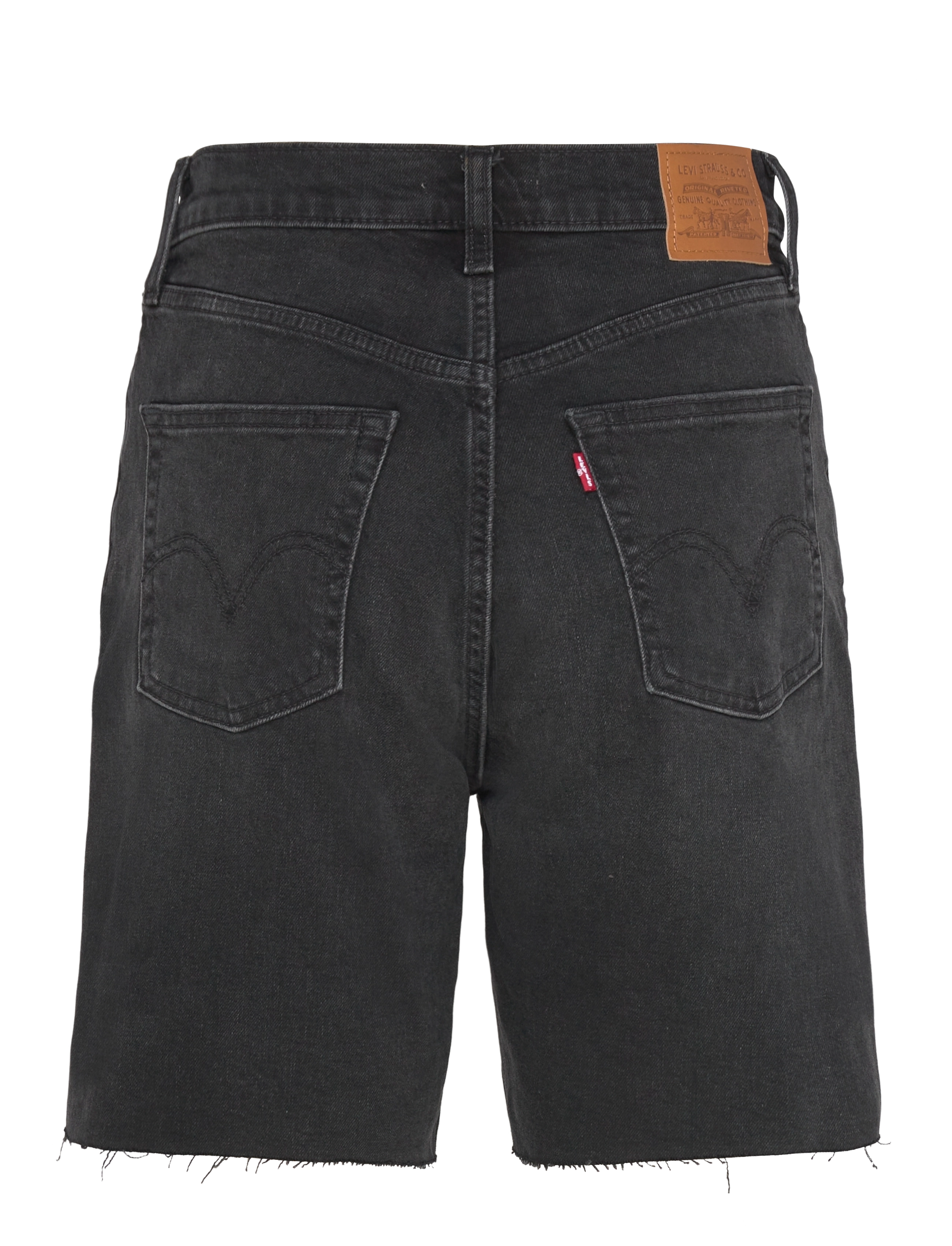 Levi's® - RIBCAGE BERMUDA SHORT GOTH PRI - blacks - 2