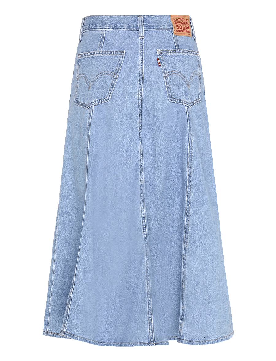 Levi's® - FIT AND FLARE SKIRT I WILL - med indigo - flat finish - 2