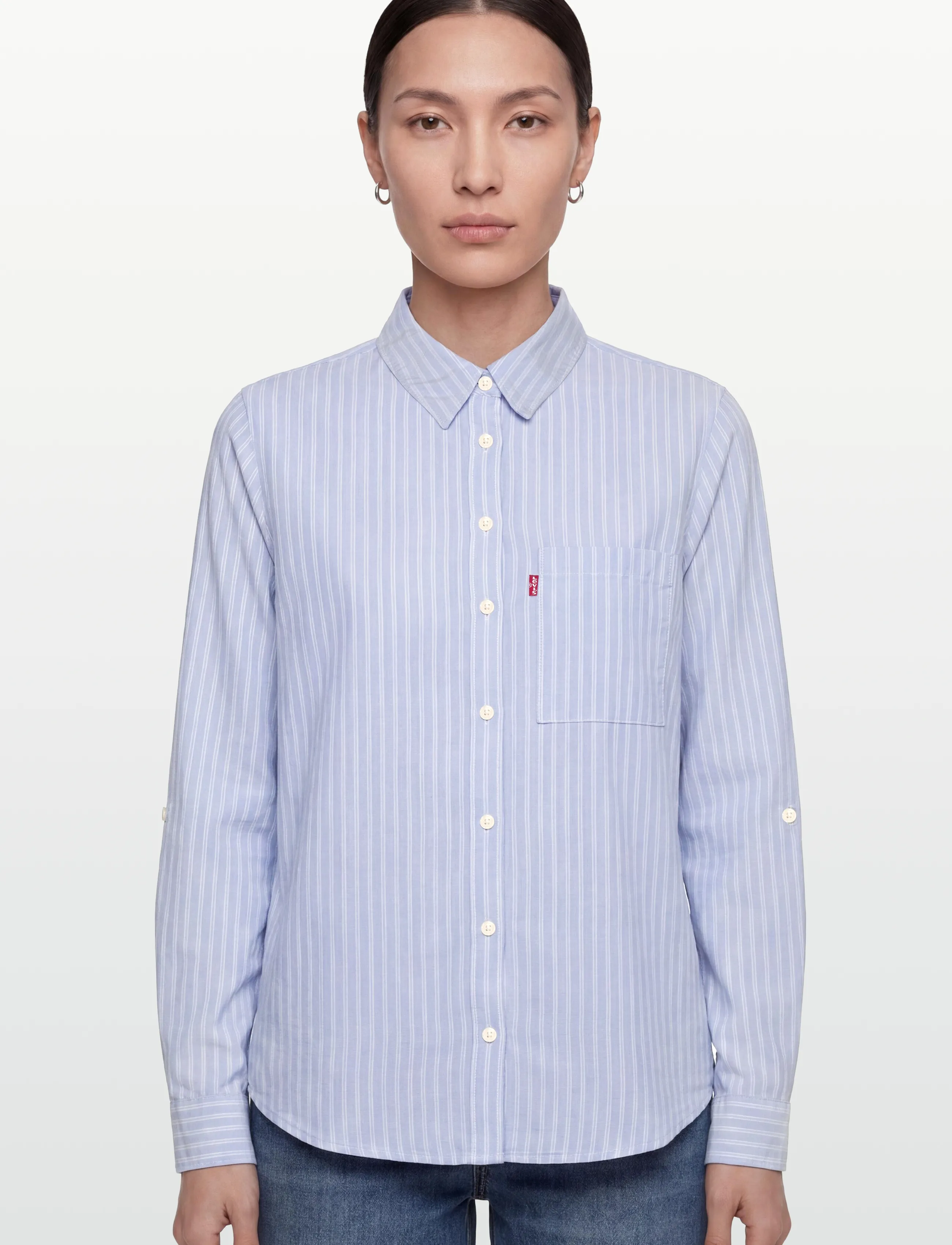 Levi's® - DARLENE UTILITY SHIRT CANNITA - langärmlige hemden - blues - 4