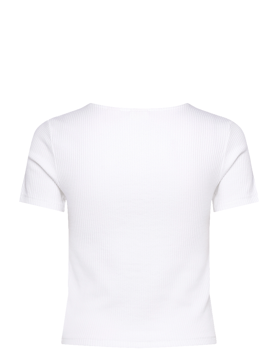 Levi's® - MUSE SS TEE WHITE + RIB - t-särgid - neutrals5 - 2