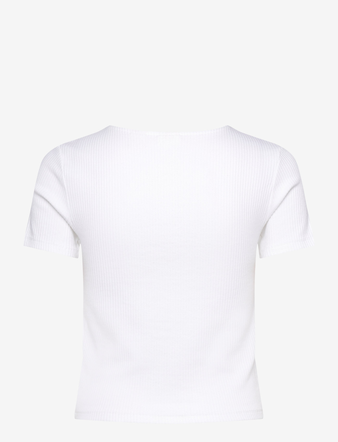 Levi's® - MUSE SS TEE WHITE + RIB - t-shirts - neutrals - 2