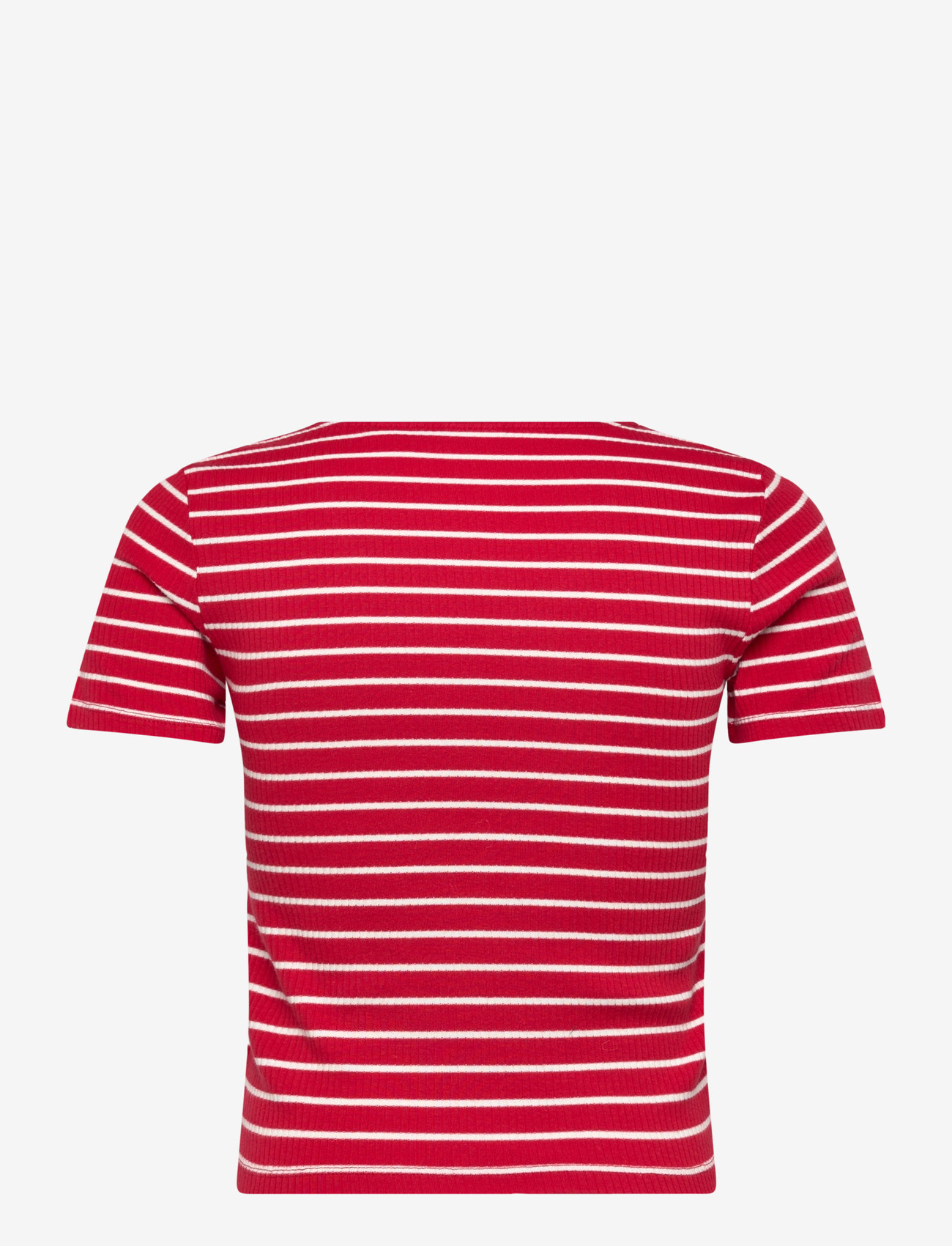 Levi's® - MUSE SS TEE PENELOPE STRIPE UR - t-shirts - reds - 2