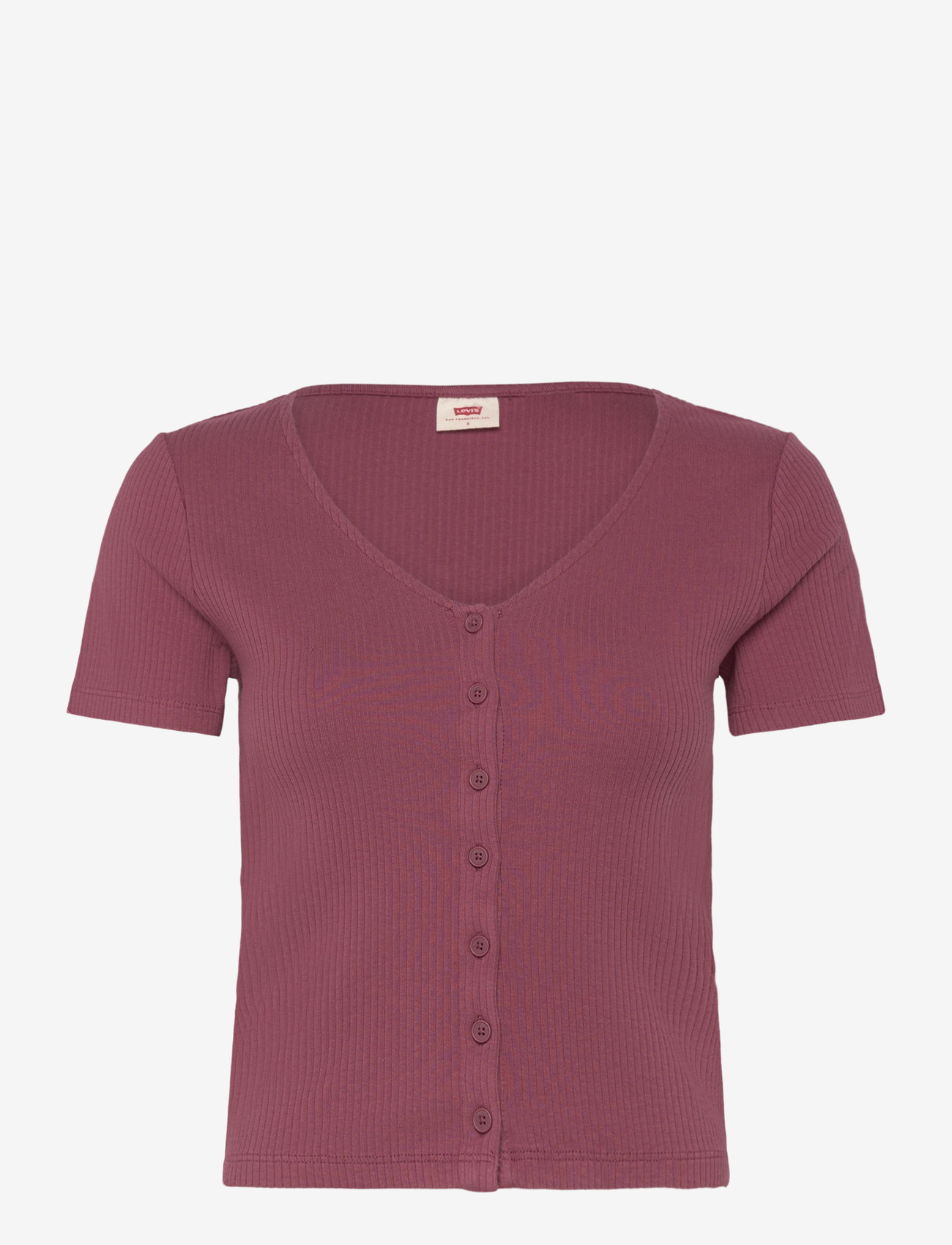 Levi's® - MUSE SS TEE CRUSHED BERRY RIB - t-särgid - purples - 1