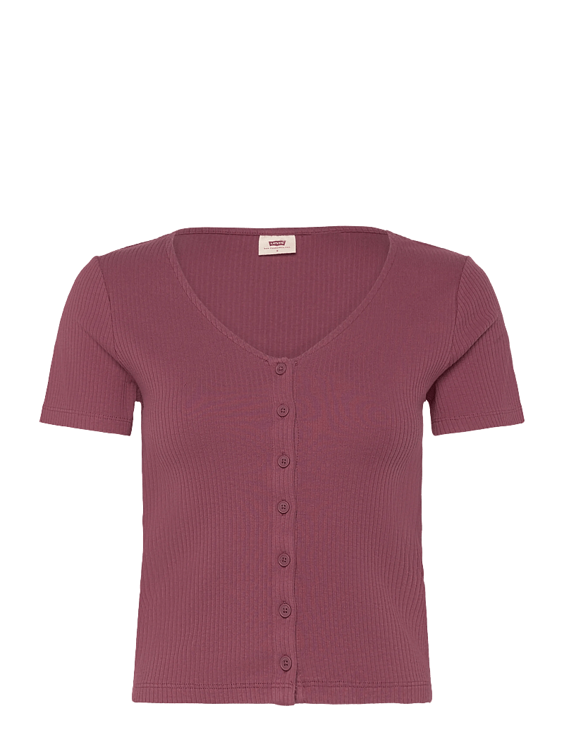 Levi's® - MUSE SS TEE CRUSHED BERRY RIB - t-särgid - purples - 1