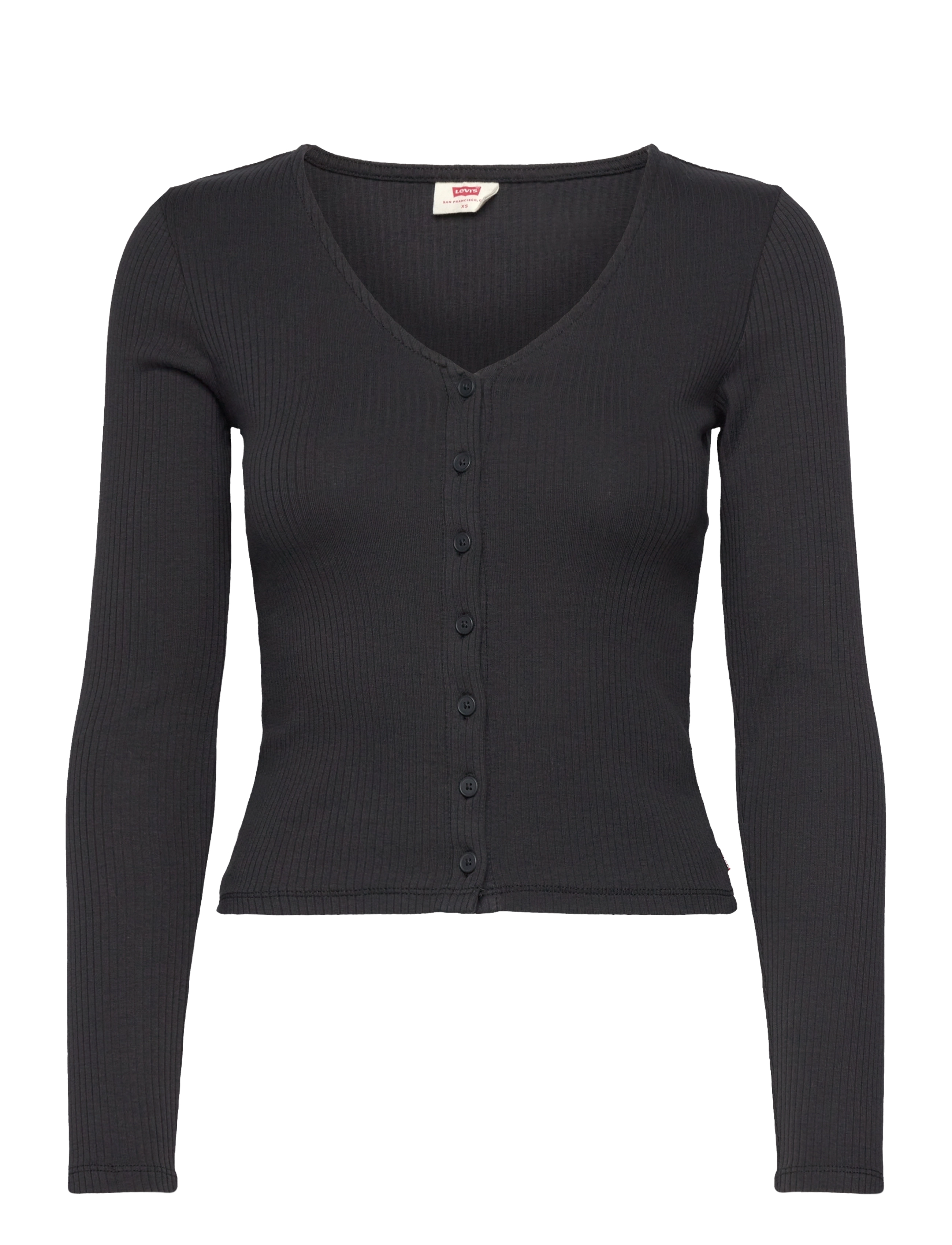 Levi's® MUSE LS TEE CAVIAR COTTON/POLY - Kampagne - BLACKS / black