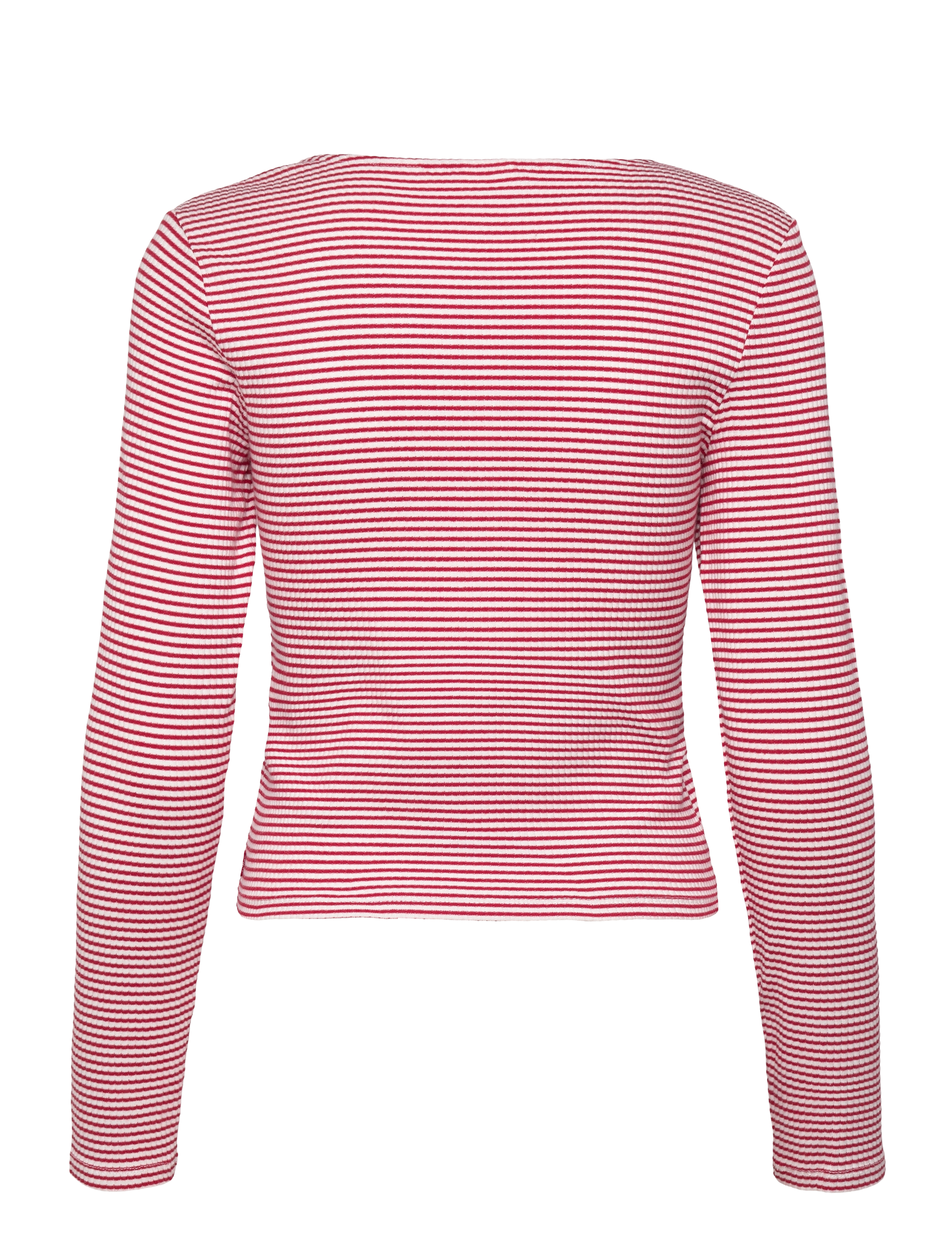 Levi's® - MUSE LS TEE VANILLA STRIPE SCA - reds - 2