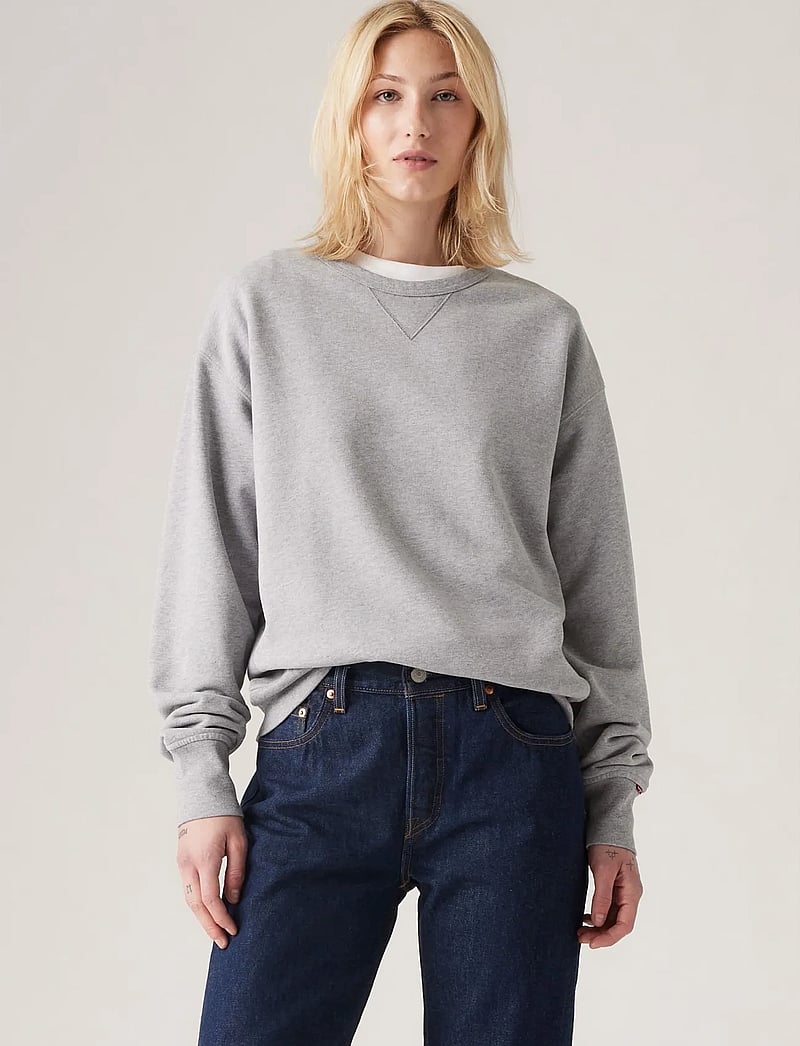 Levi's® - HERITAGE CREW STARSTRUCK HEATH - sweatshirts - greys - 3