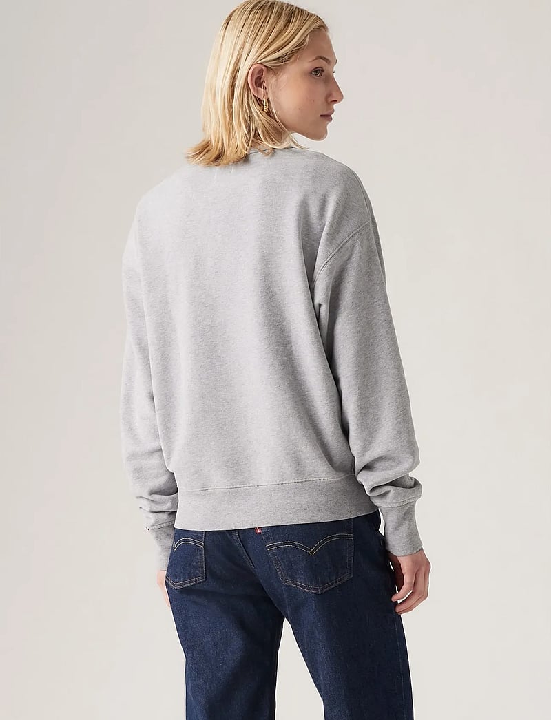 Levi's® - HERITAGE CREW STARSTRUCK HEATH - sweatshirts - greys - 4
