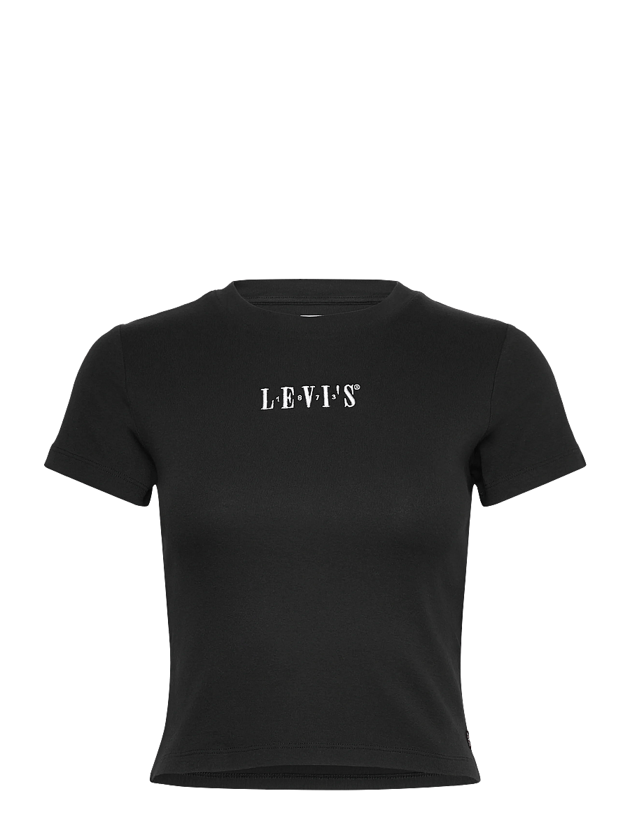 Levi's® - GR ESSENTIAL SPORTY TEE ESS SP - crop tops - blacks - 1