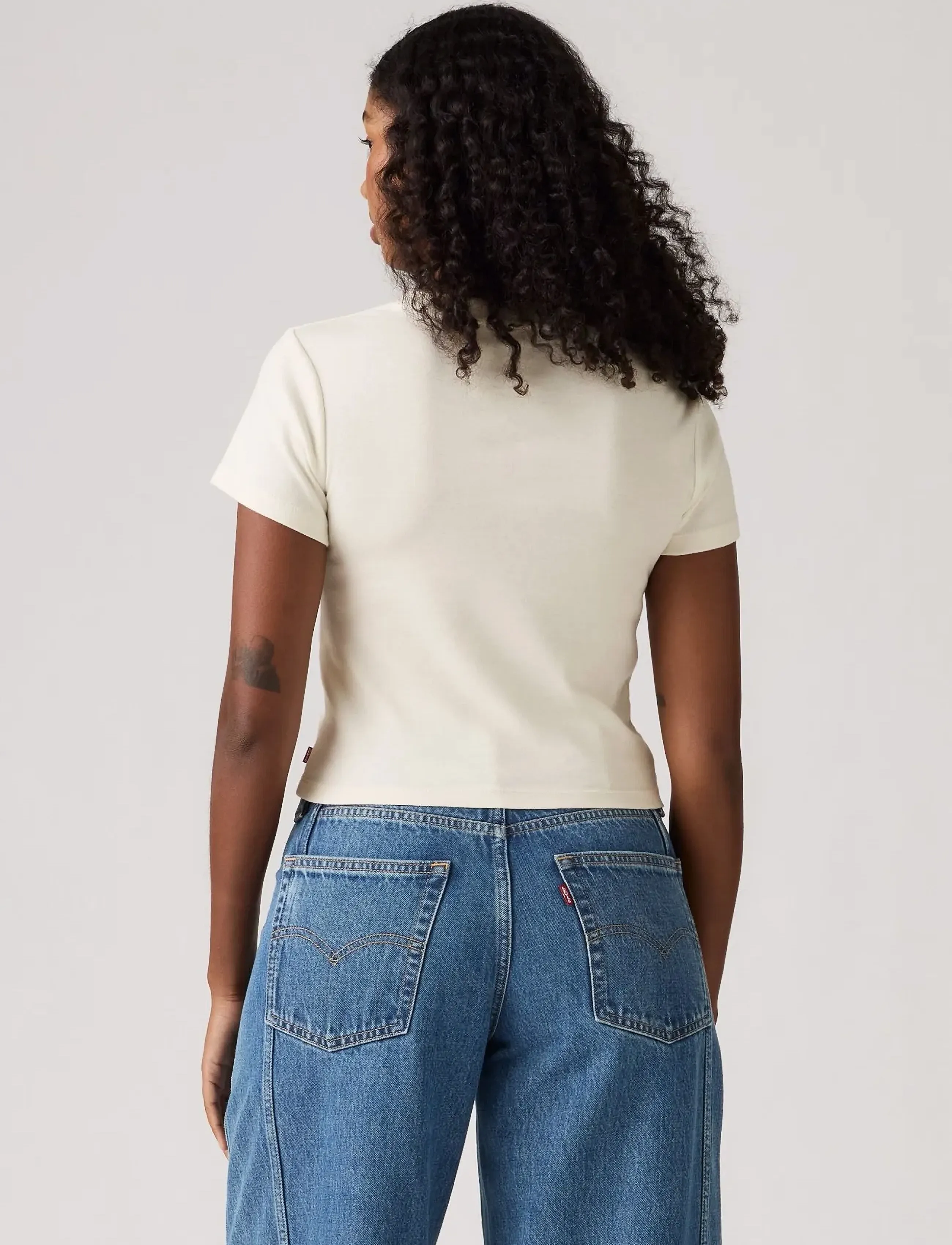 Levi's® - GR ESSENTIAL SPORTY TEE LEVIS - whites - 3