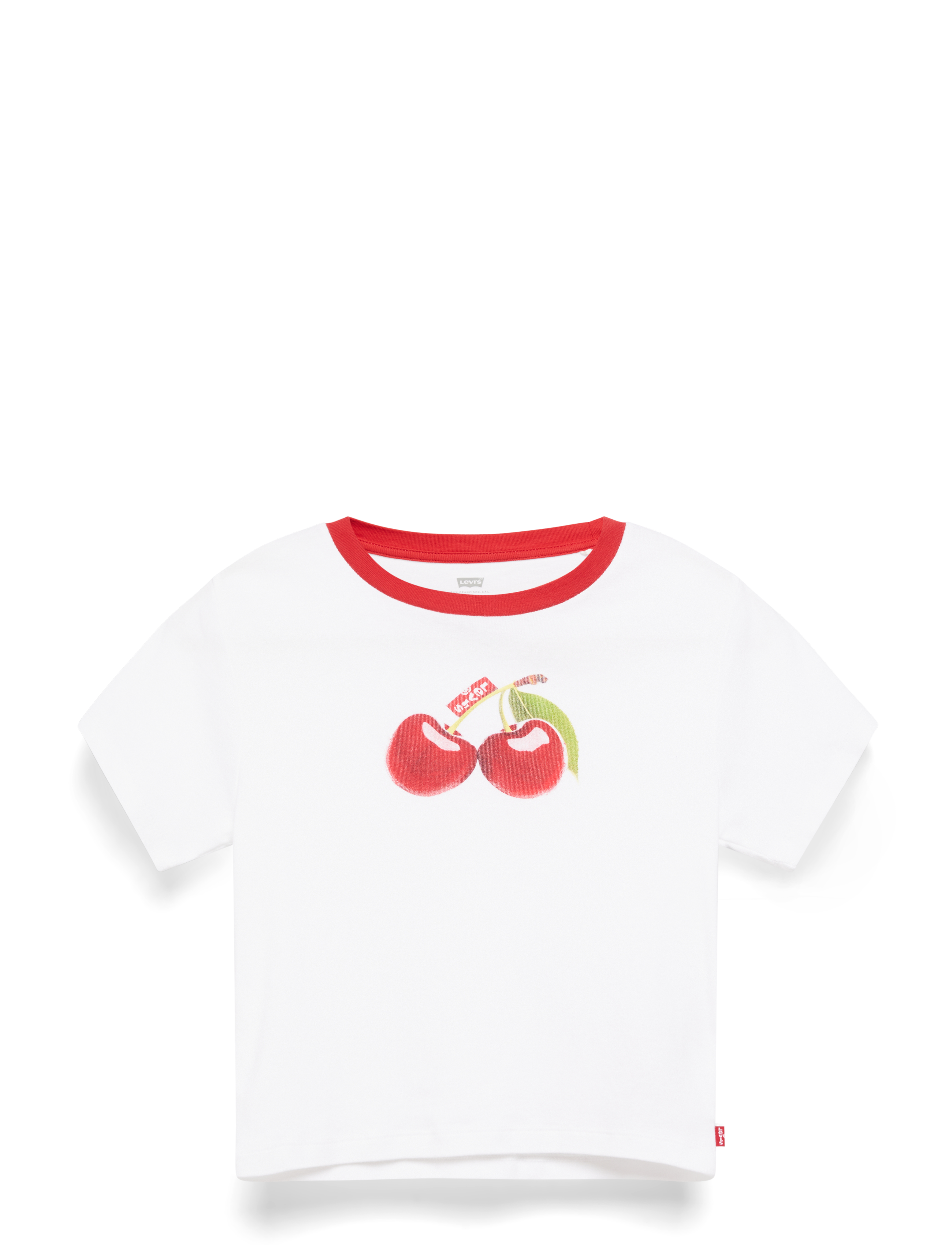 Levi's® GR ESSENTIAL SPORTY TEE PHOTO - Riided - WHITES / white