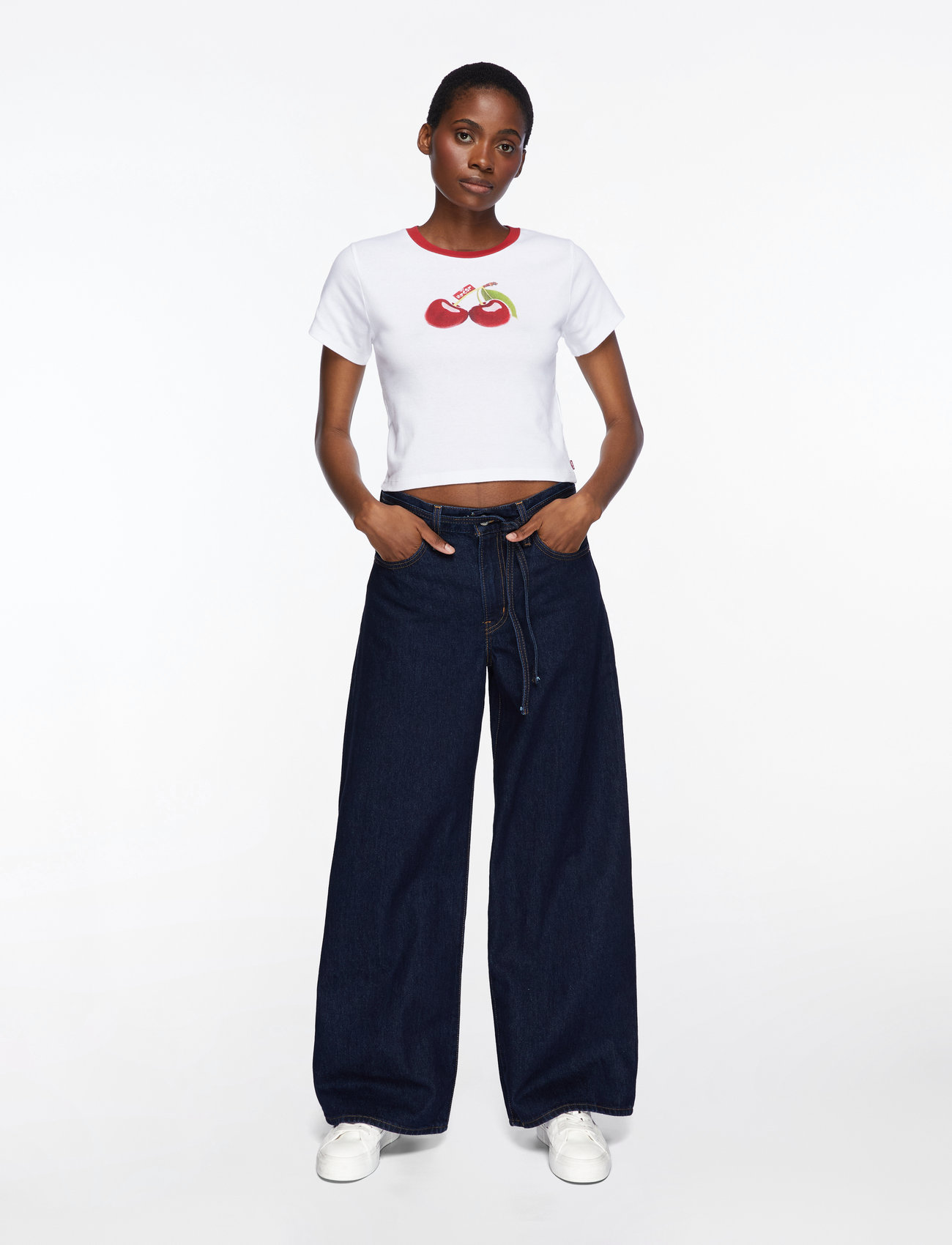 Levi's® - GR ESSENTIAL SPORTY TEE PHOTO - t-shirts - whites - 3