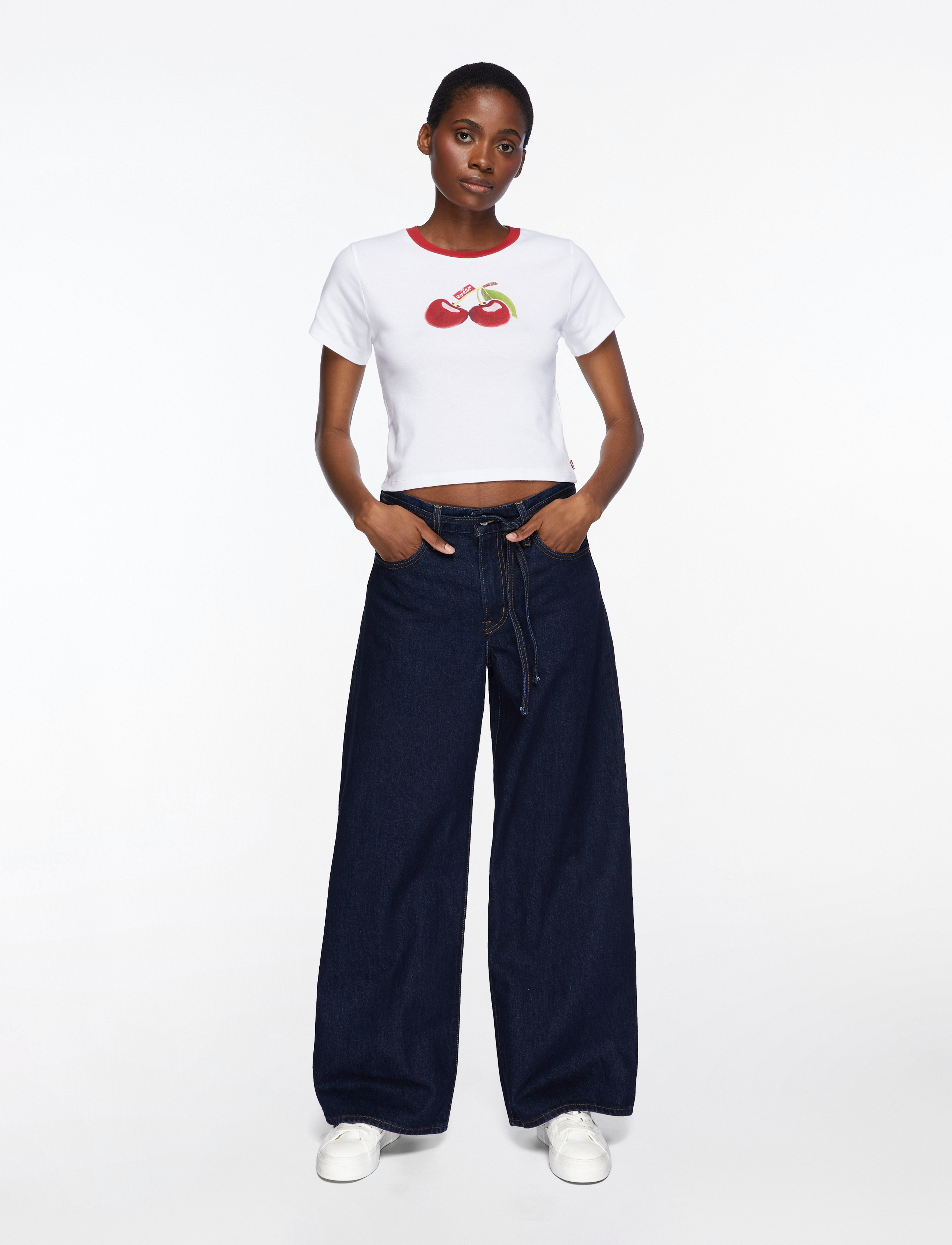 Levi's® - GR ESSENTIAL SPORTY TEE PHOTO - whites - 3