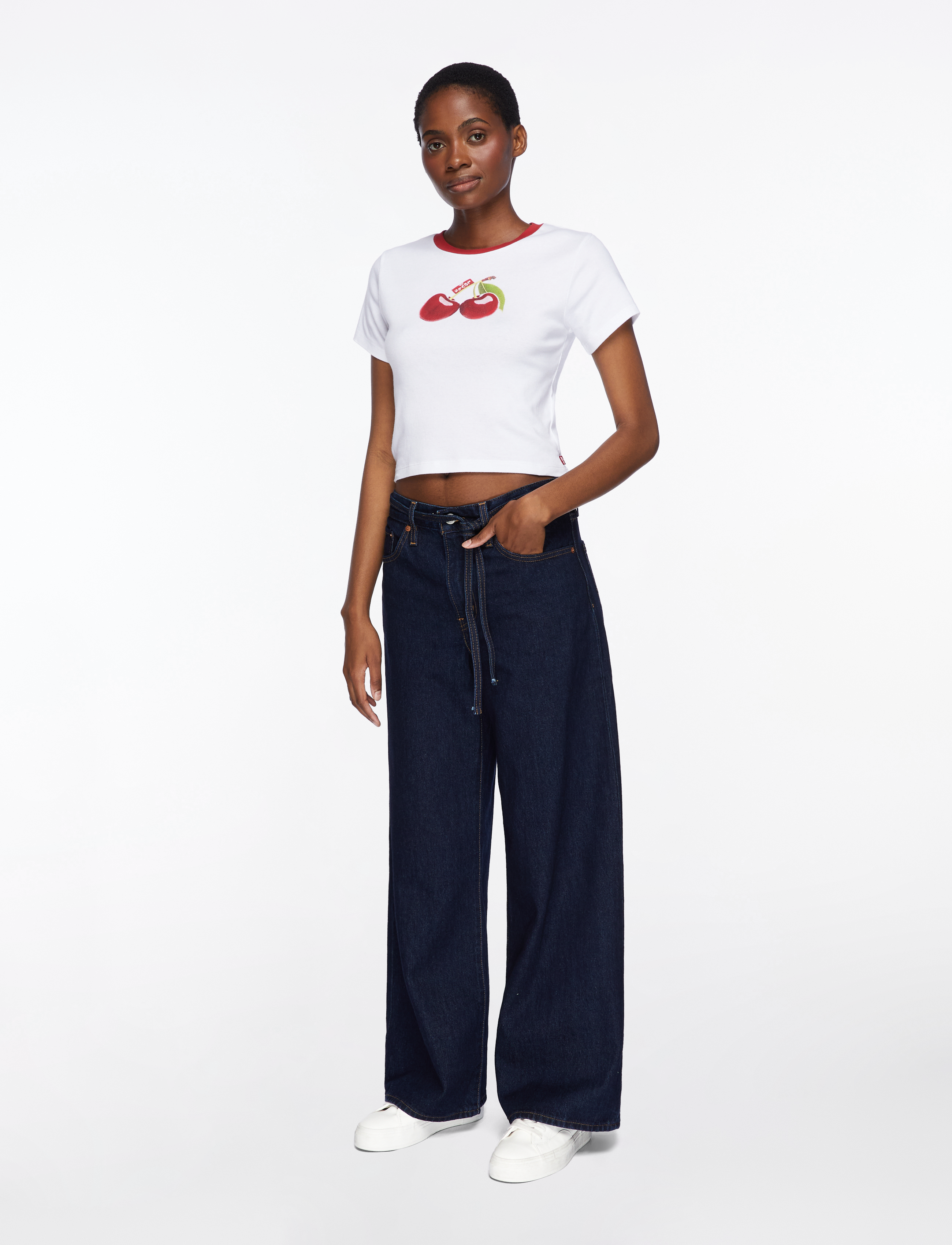Levi's® - GR ESSENTIAL SPORTY TEE PHOTO - whites - 4