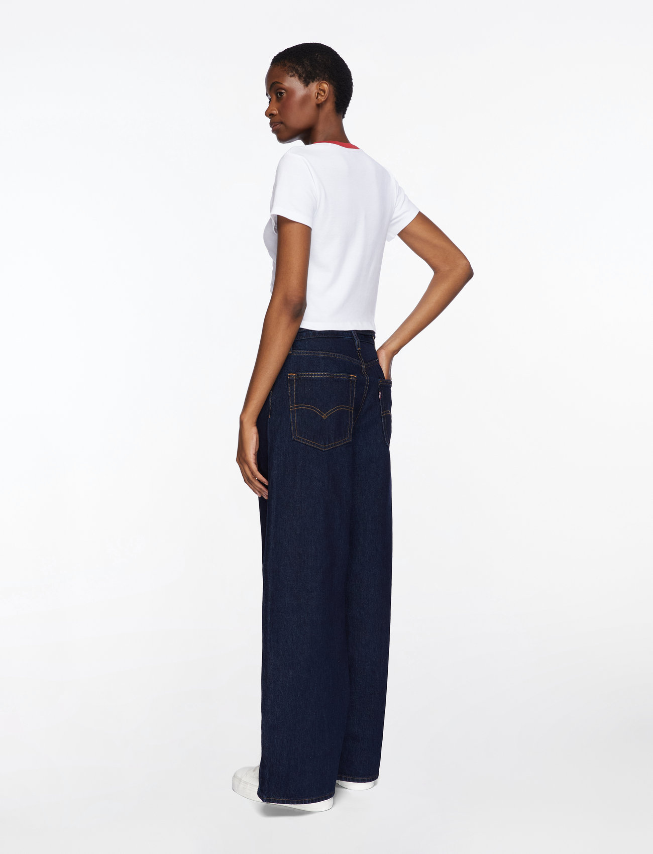 Levi's® - GR ESSENTIAL SPORTY TEE PHOTO - t-shirts - whites - 5