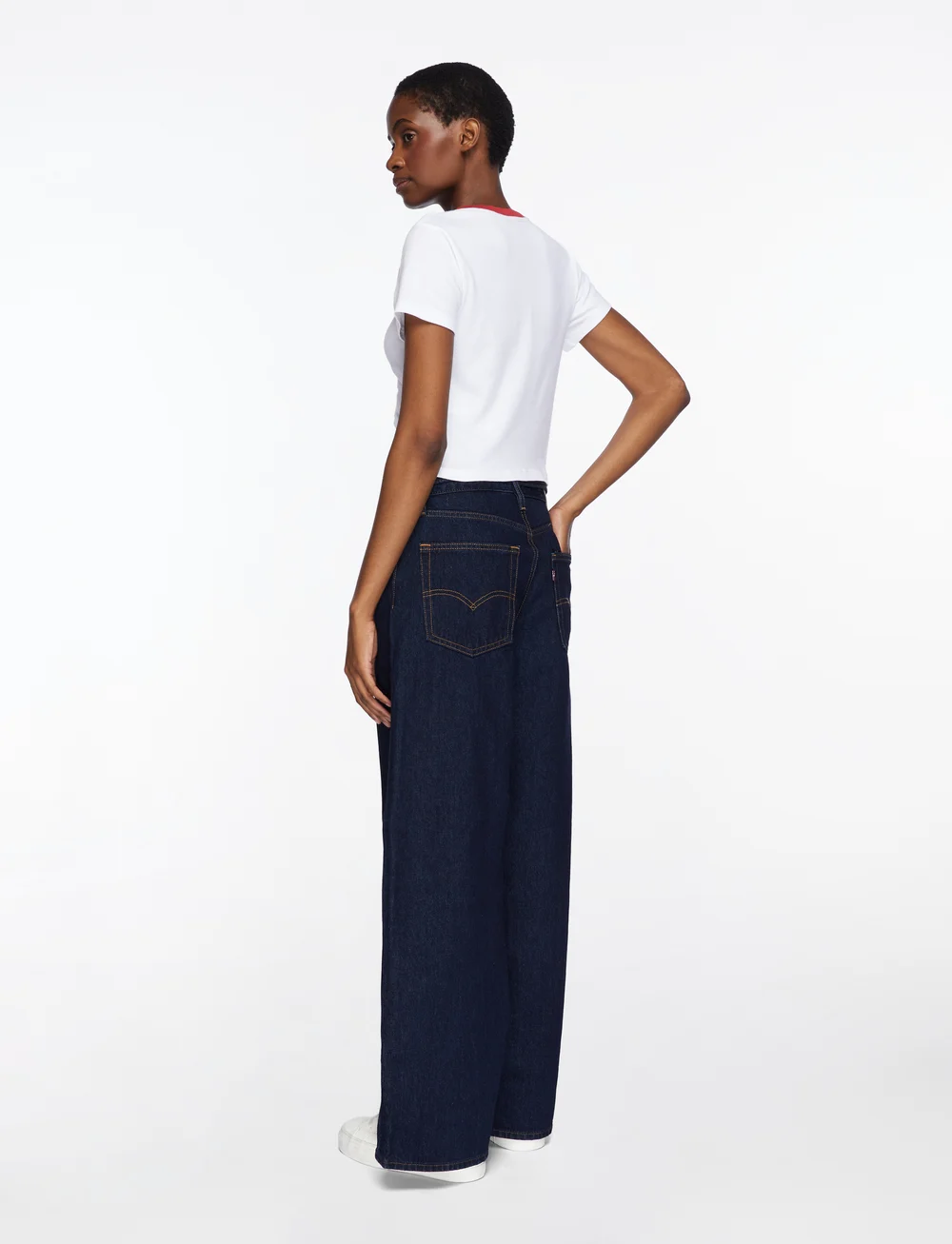 Levi's® - GR ESSENTIAL SPORTY TEE PHOTO - t-shirts - whites - 5