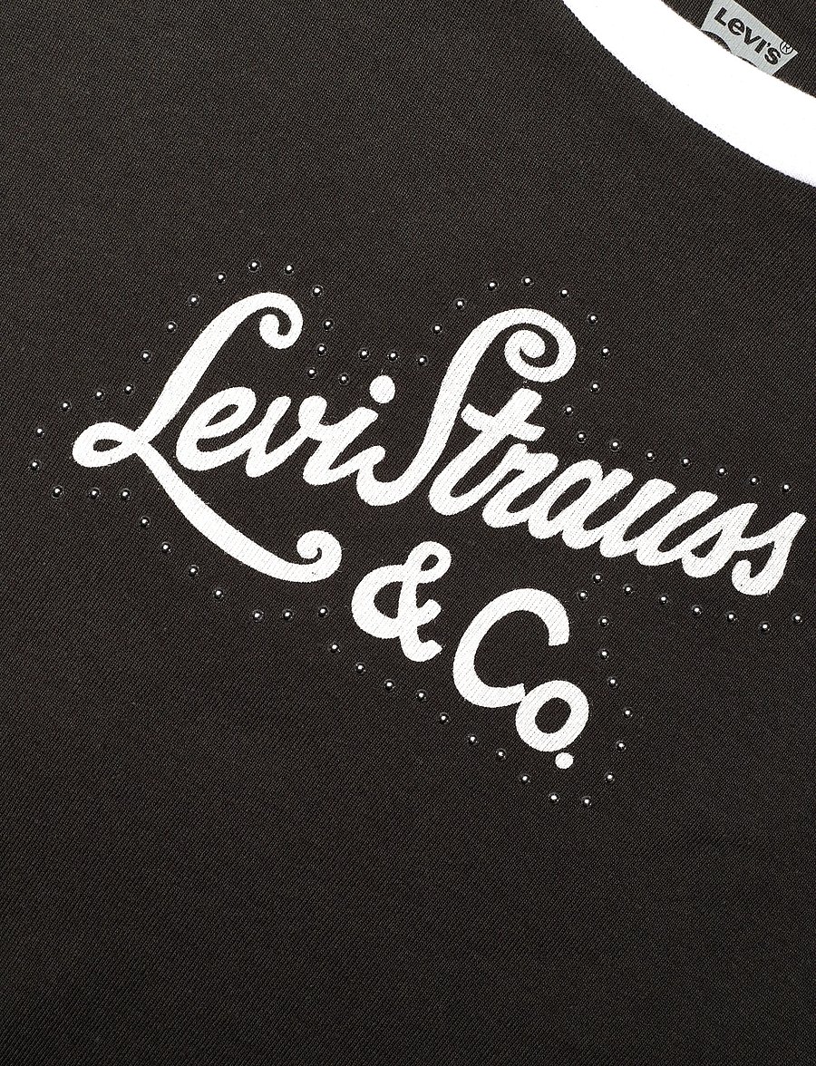 Levi's® - GR ESSENTIAL SPORTY TEE LEVIS - t-shirts - blacks - 4