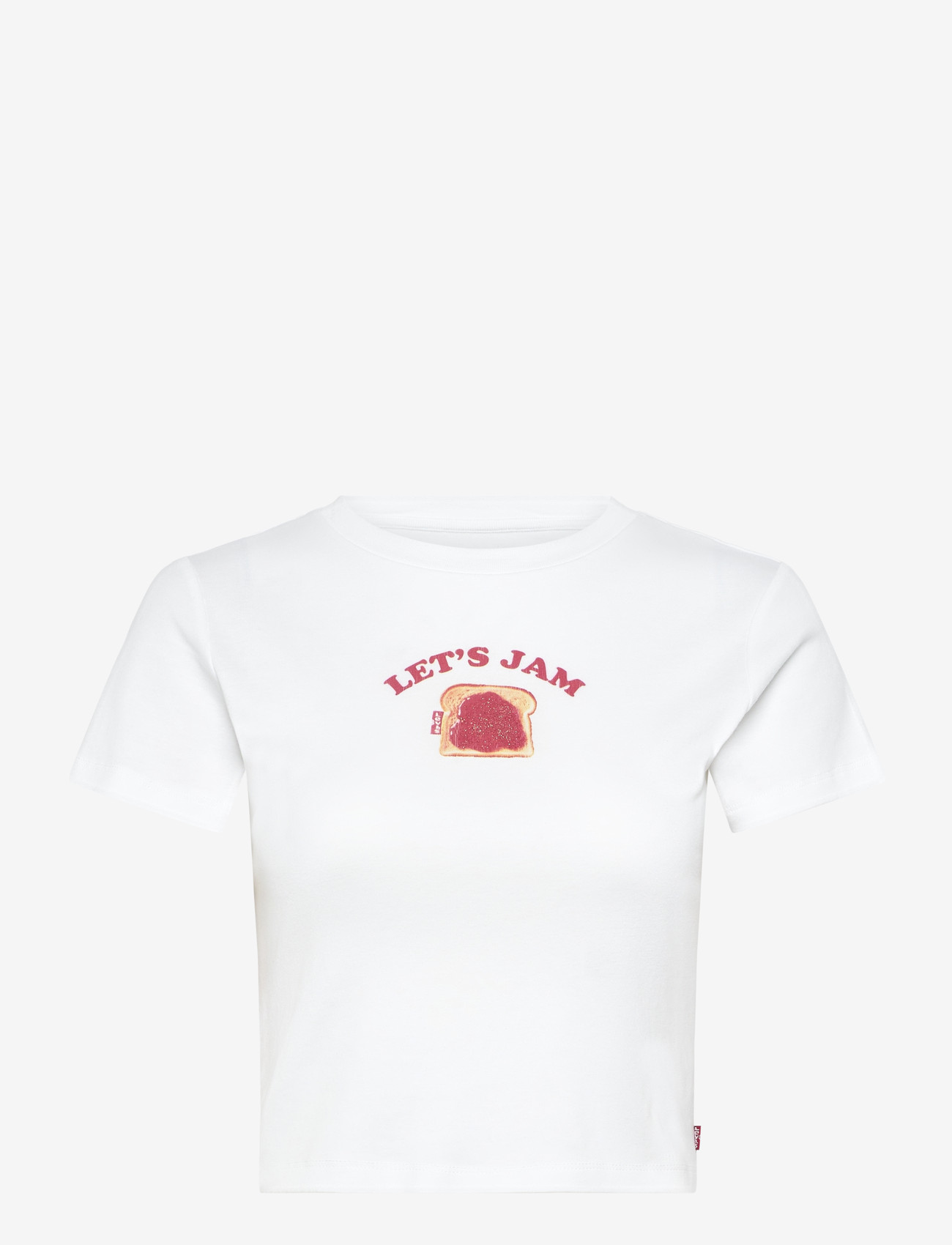Levi's® - GR ESSENTIAL SPORTY TEE LETS J - t-shirts - whites - 1