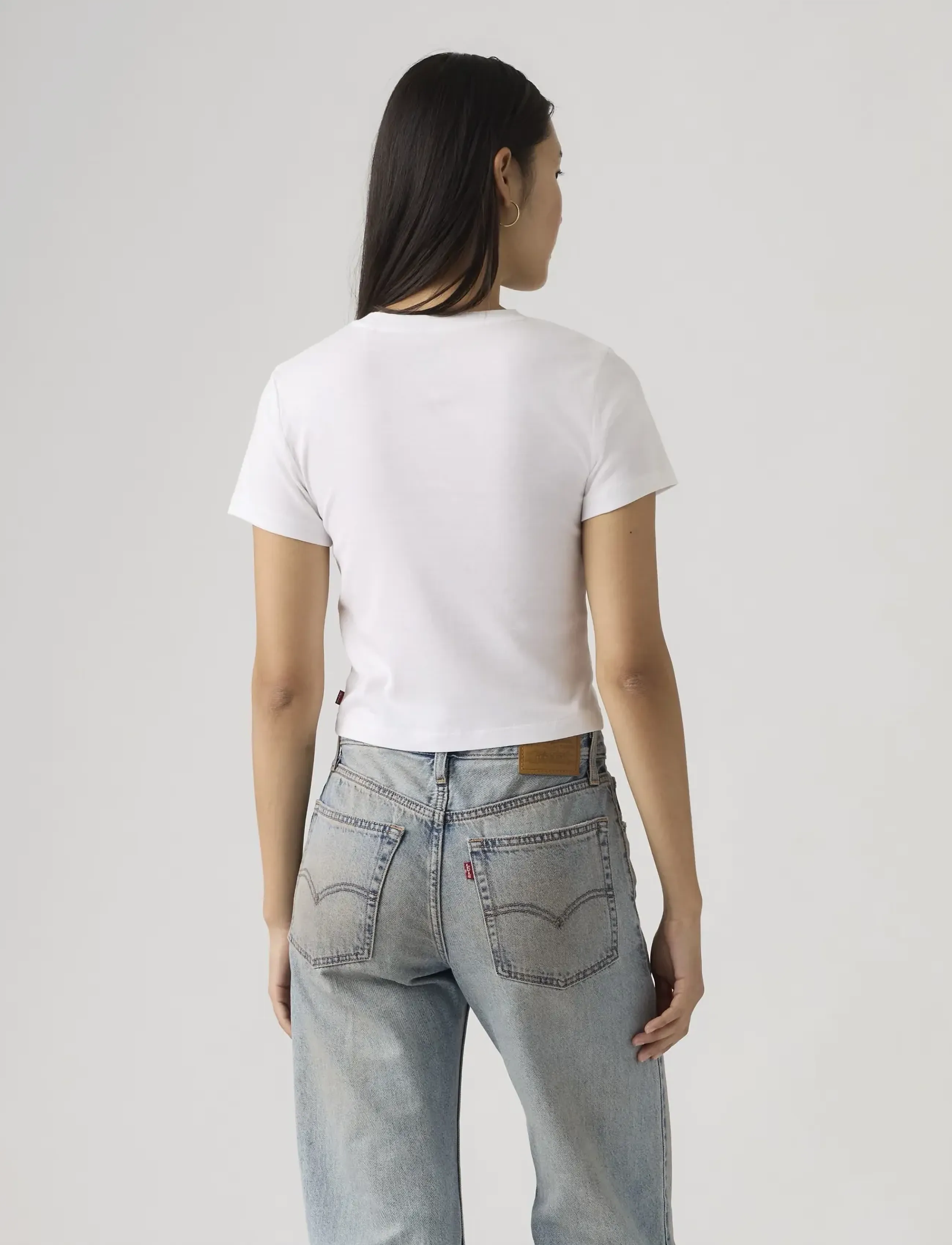 Levi's® - GR ESSENTIAL SPORTY TEE LETS J - t-shirts - whites - 3