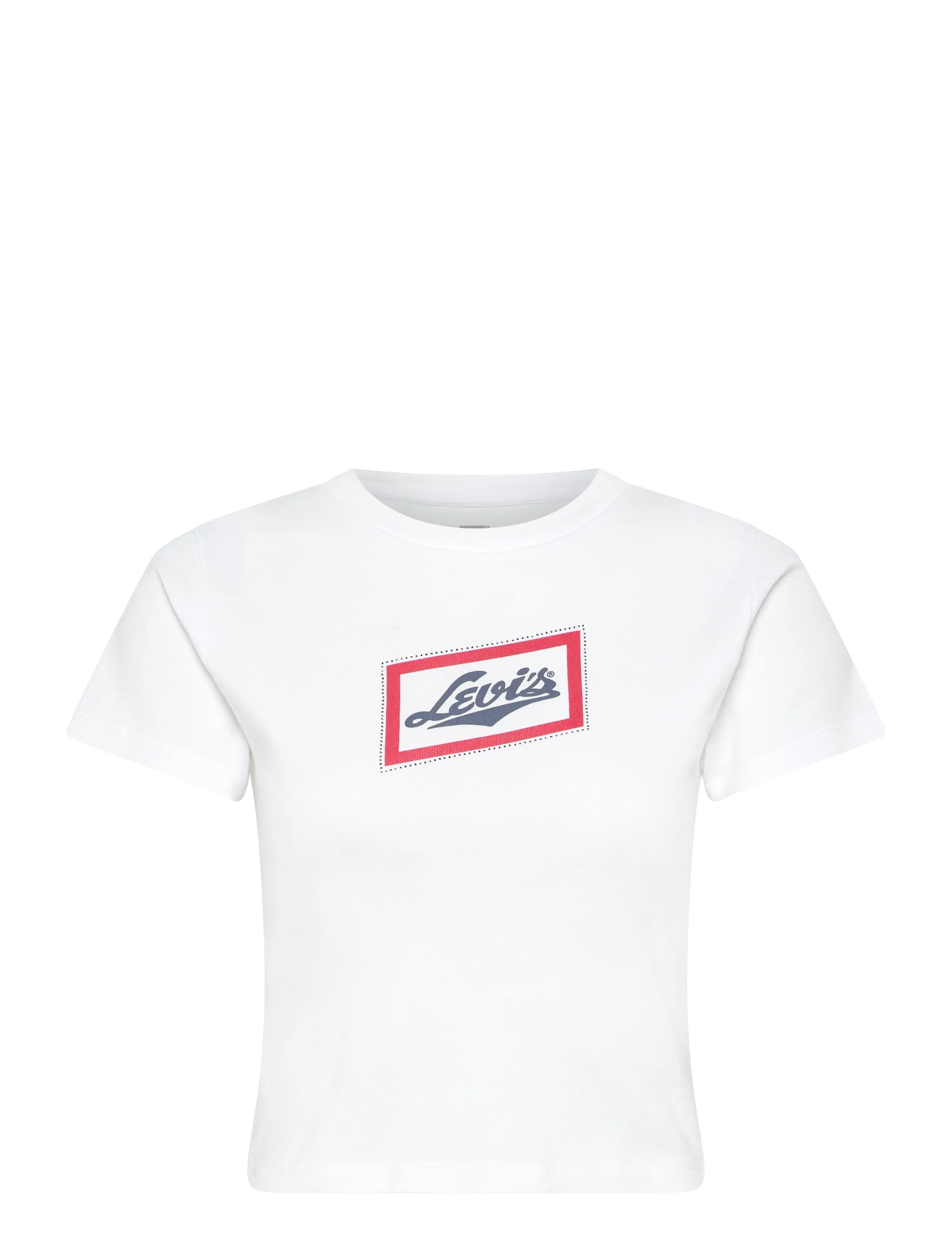 LEVI'S Gr Essential Sporty Tee Vintag Weiß - S - Damen