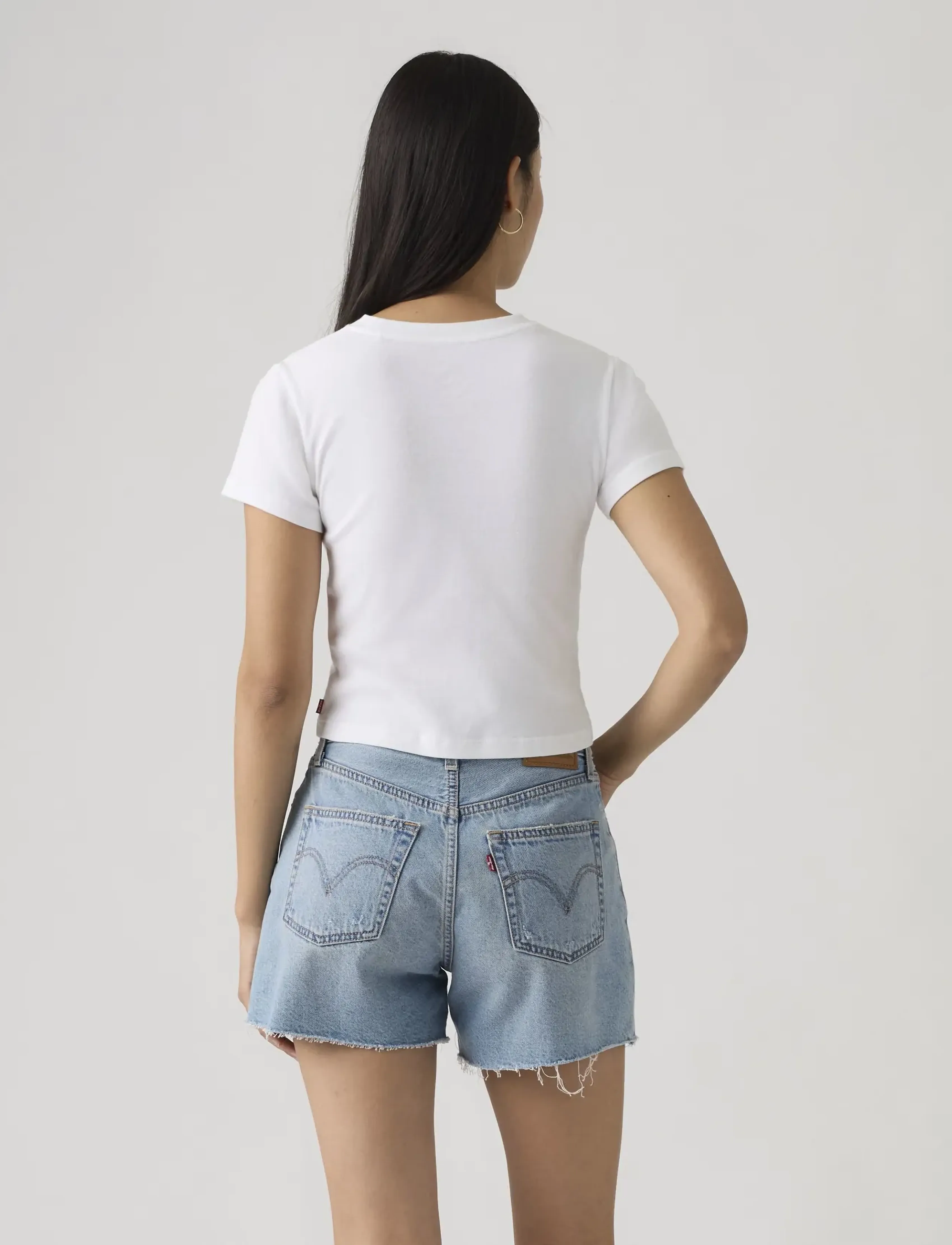 Levi's® - GR ESSENTIAL SPORTY TEE VINTAG - t-shirts - whites - 3