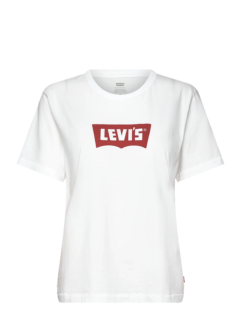 Levi's® - GRAPHIC ICONIC TEE VINTAGE BW - t-shirts - whites - 1