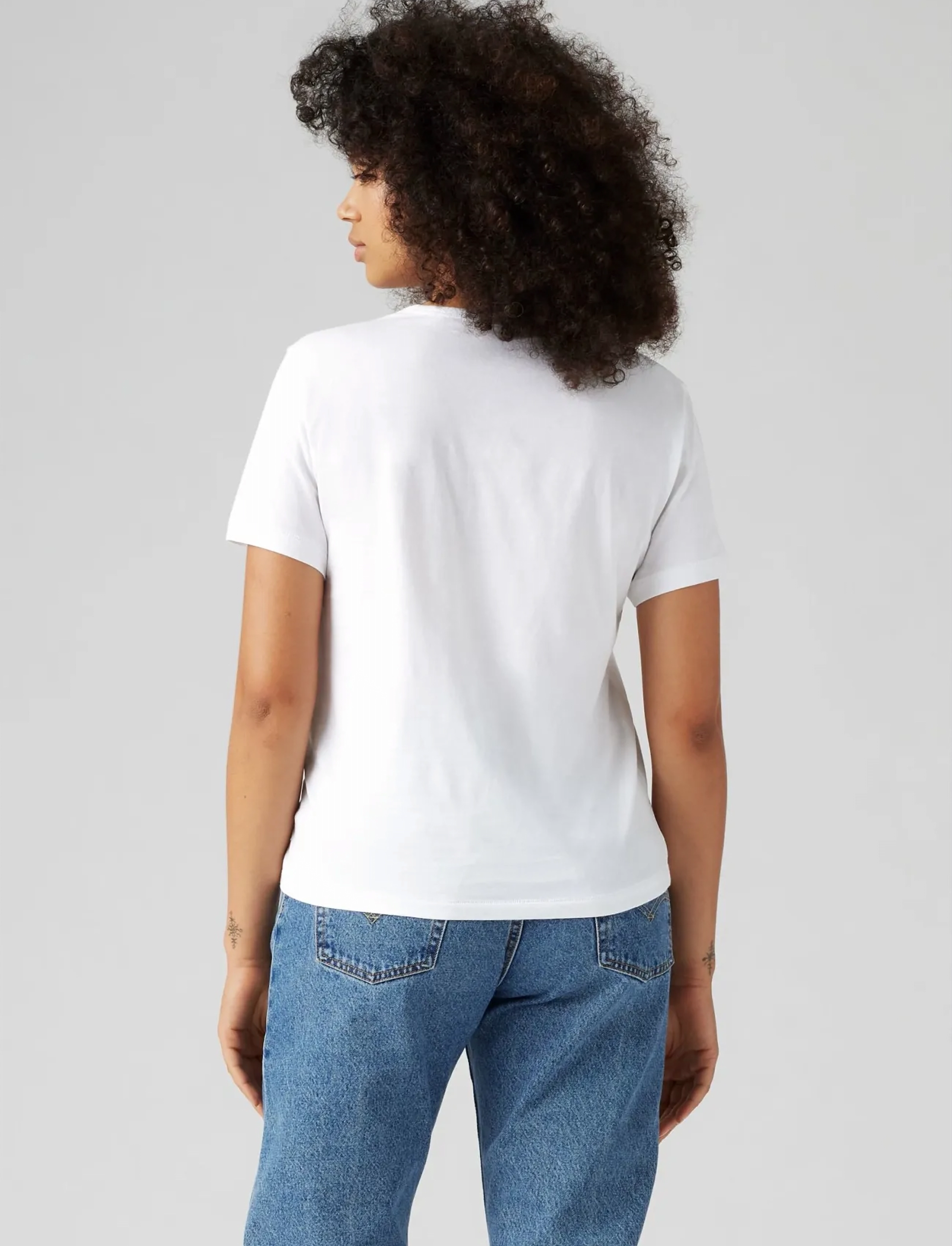 Levi's® - GRAPHIC ICONIC TEE VINTAGE BW - whites - 4