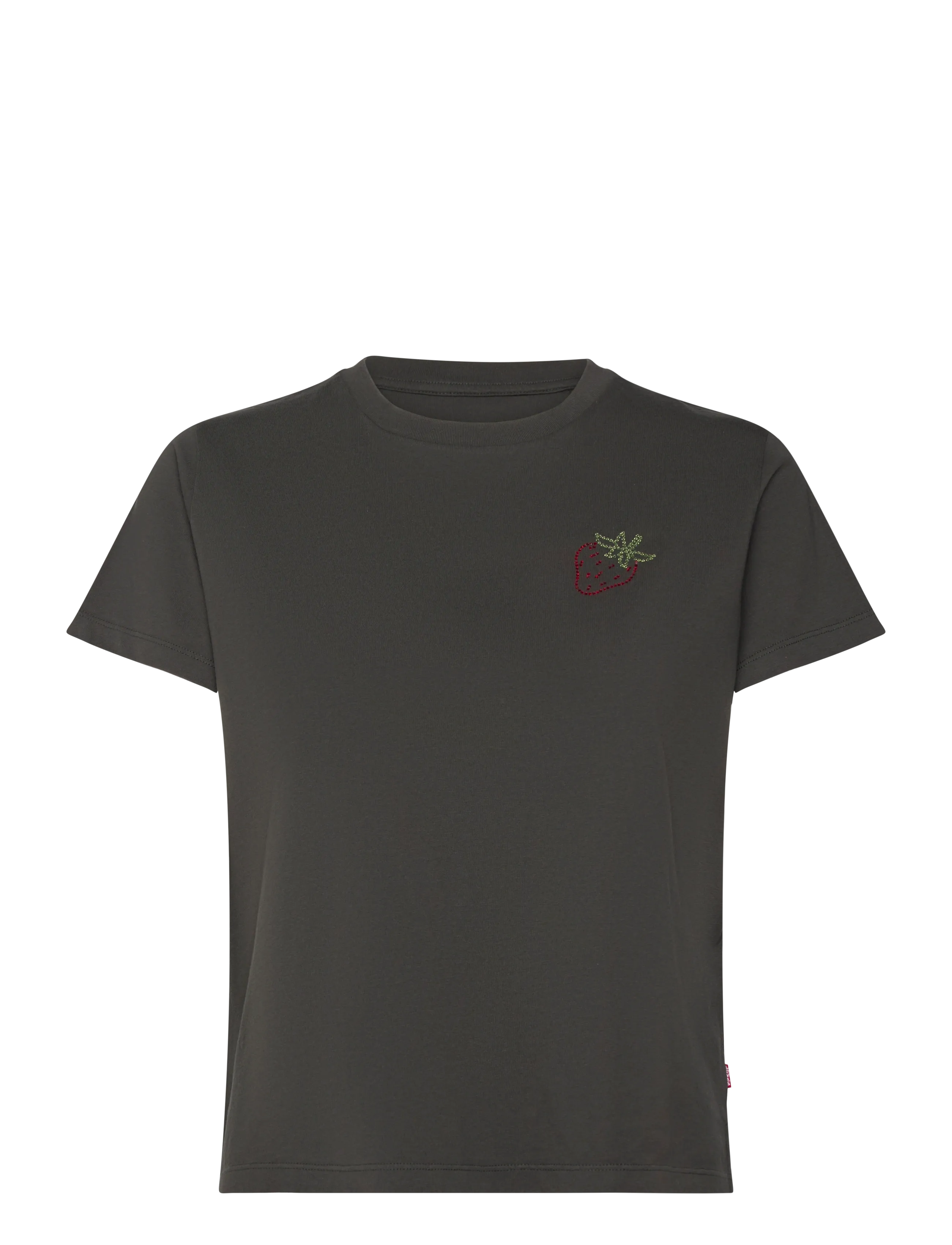 LEVI'S Graphic Boxy Tshirt Rhinestone Grau - XS - Damen