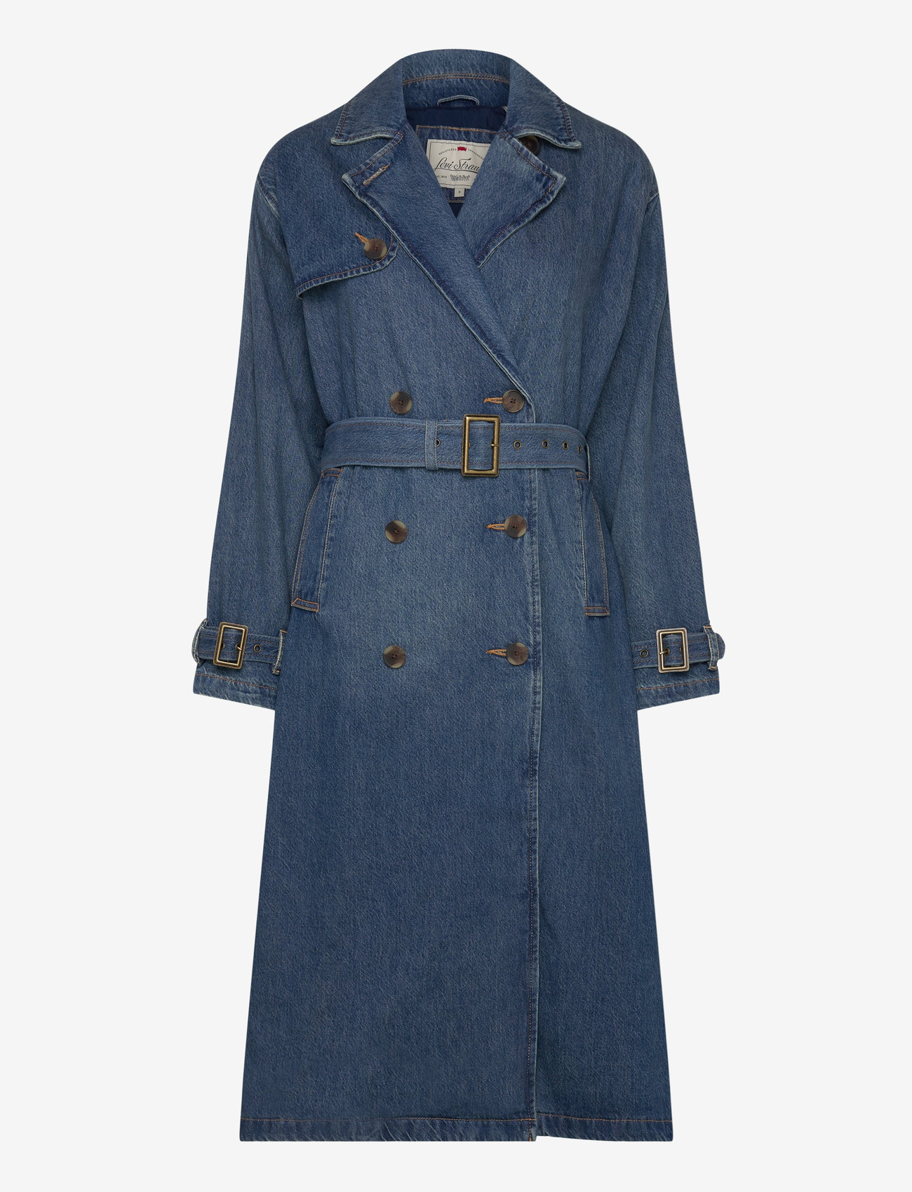 Levi's® - SPADE TRENCH LETS GET LOST AGA - trench coats - dark indigo - flat finish - 1