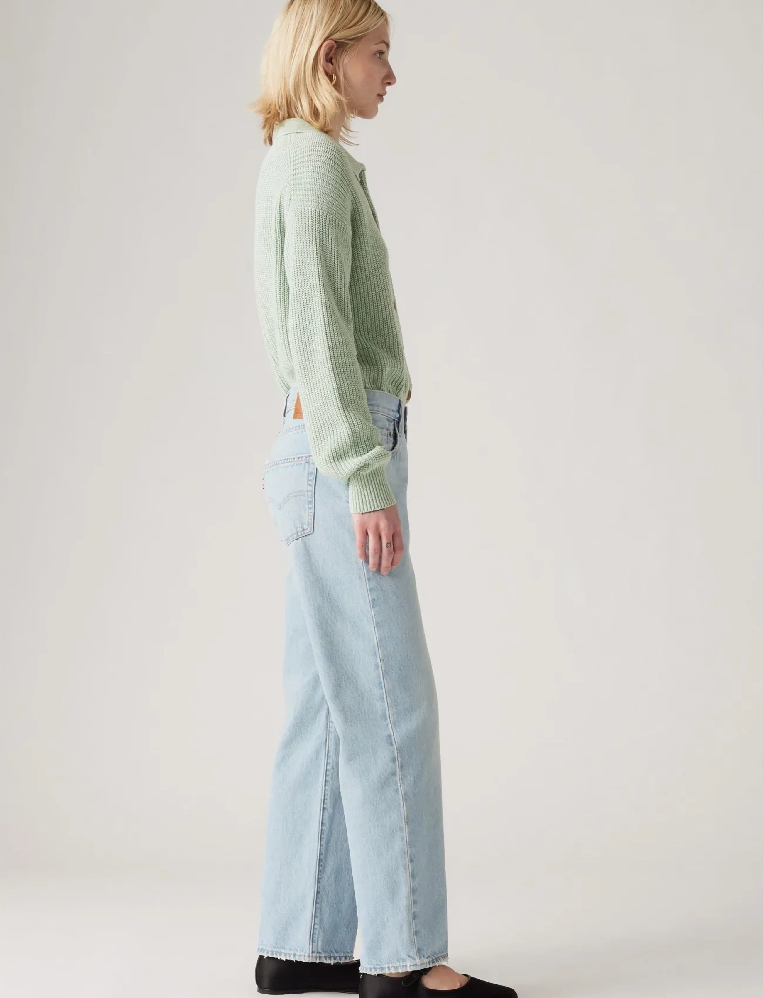 Levi's® - 501 90S ANKLE BY YOUR SIDE - light indigo - worn in - 3