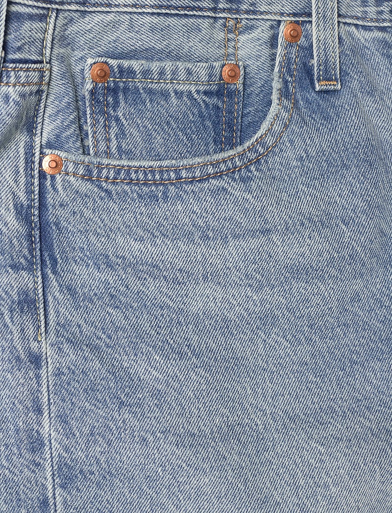 Levi's® - 501 MID THIGH SHORT LW FUN FLA - jeansshorts - light indigo - worn in - 5