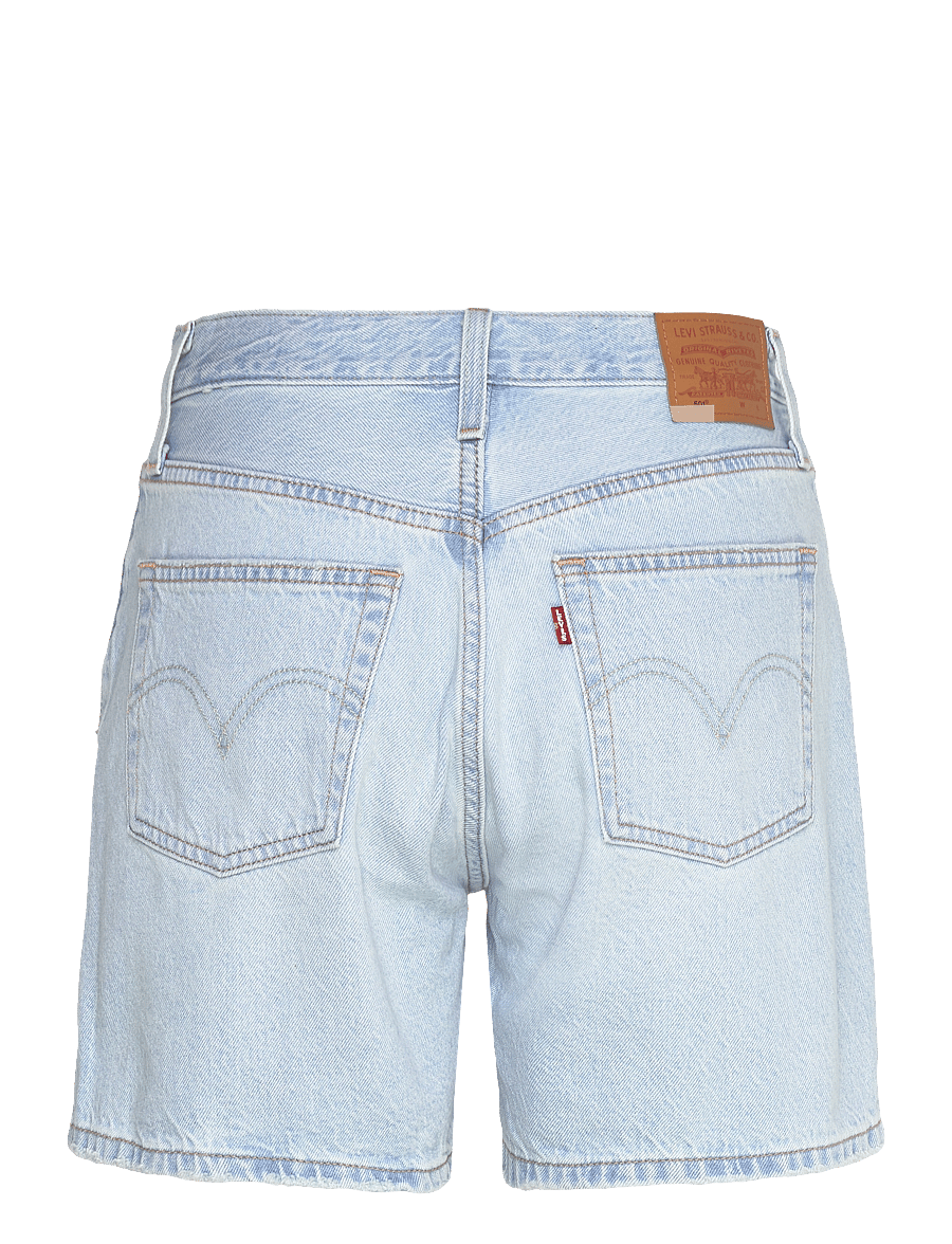 Levi's® - 501 MID THIGH SHORT LW MAKE ME - light indigo - worn in - 2