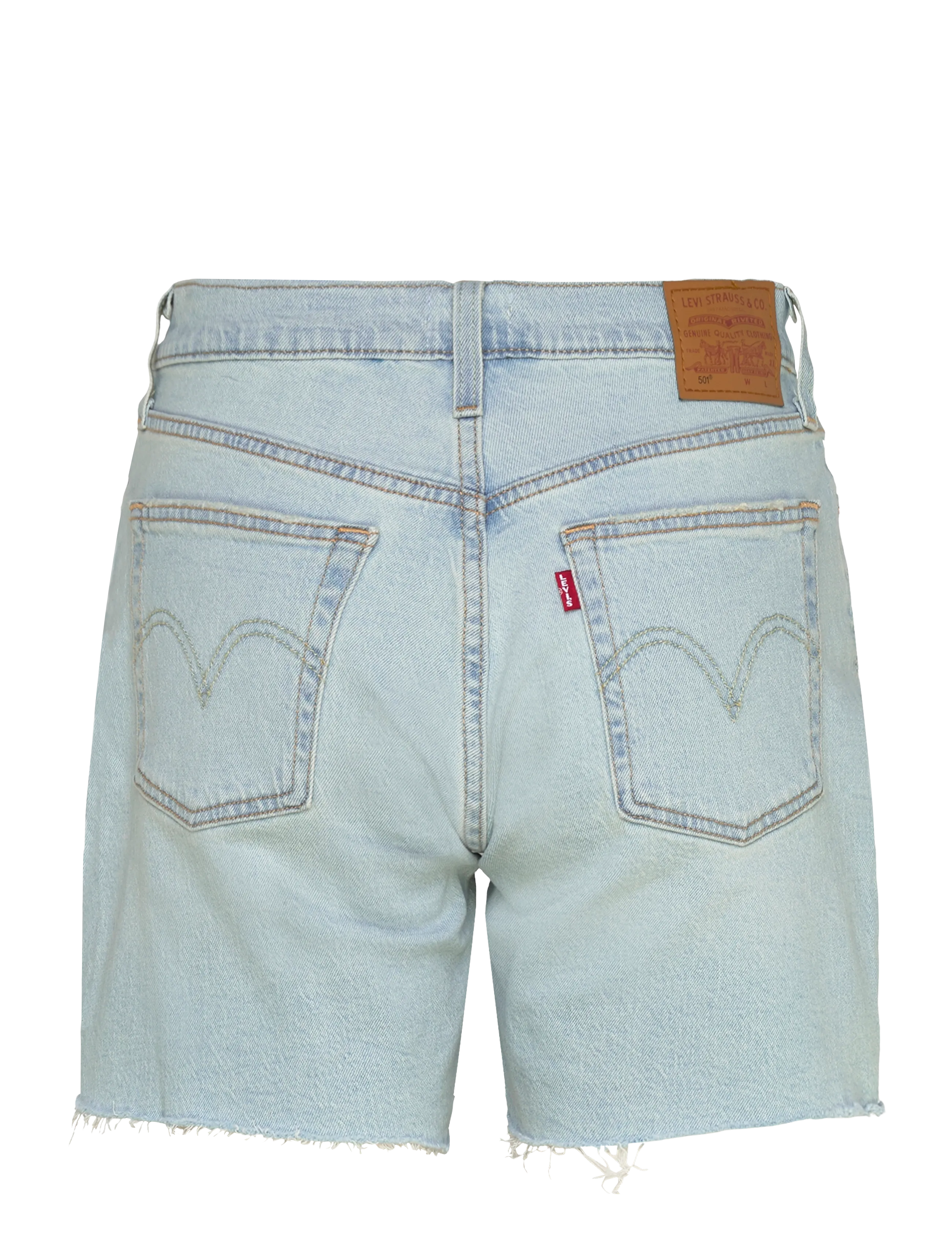 Levi's® - 501 MID THIGH SHORT LW GIFTED - jeansshorts - light indigo - worn in - 2