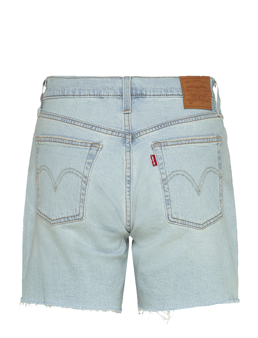 Levi's® - 501 MID THIGH SHORT LW GIFTED - jeansshorts - light indigo - worn in - 2