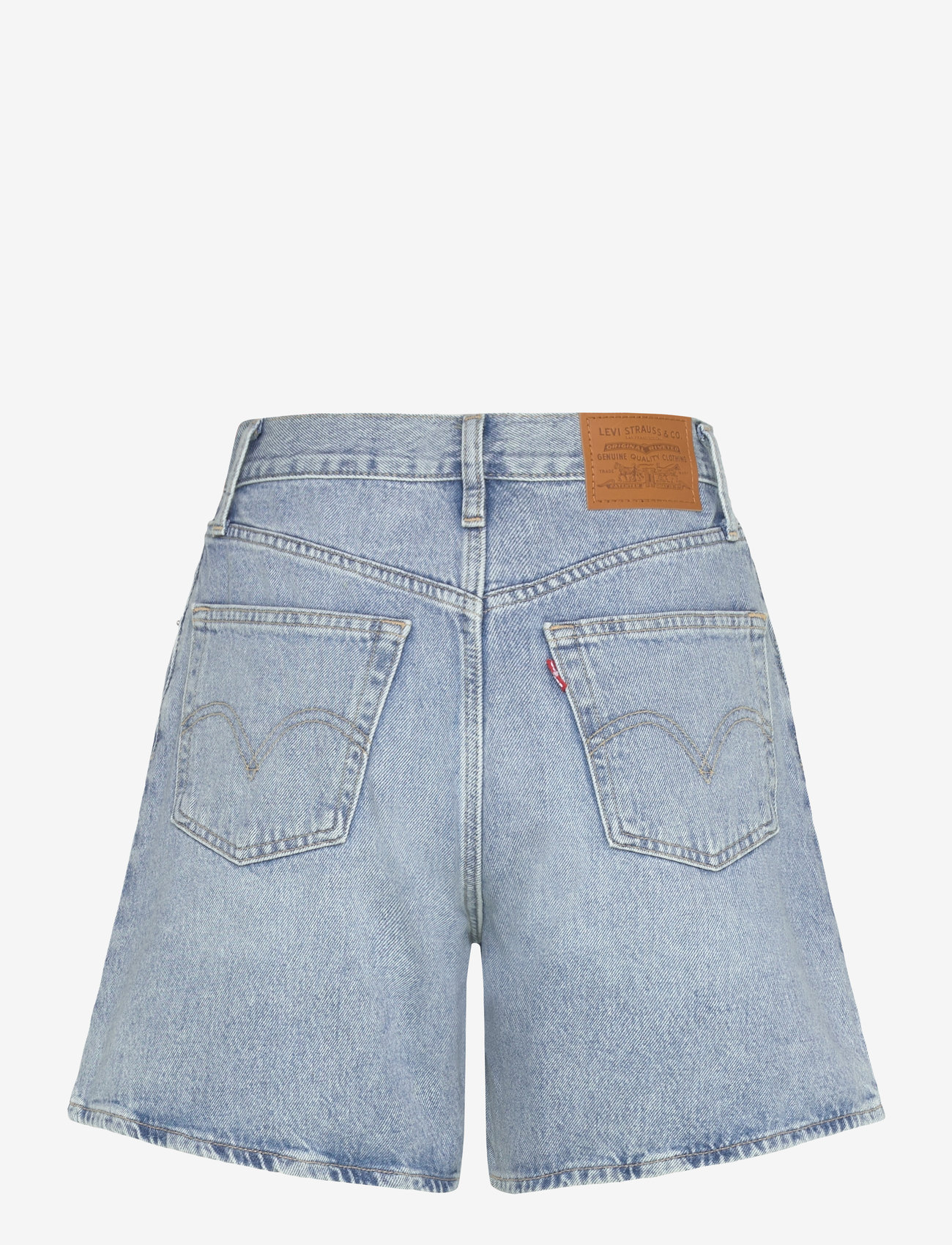 Levi's® - HIGH BAGGY SHORT FAR AND WIDE - jorts - med indigo - flat finish - 2