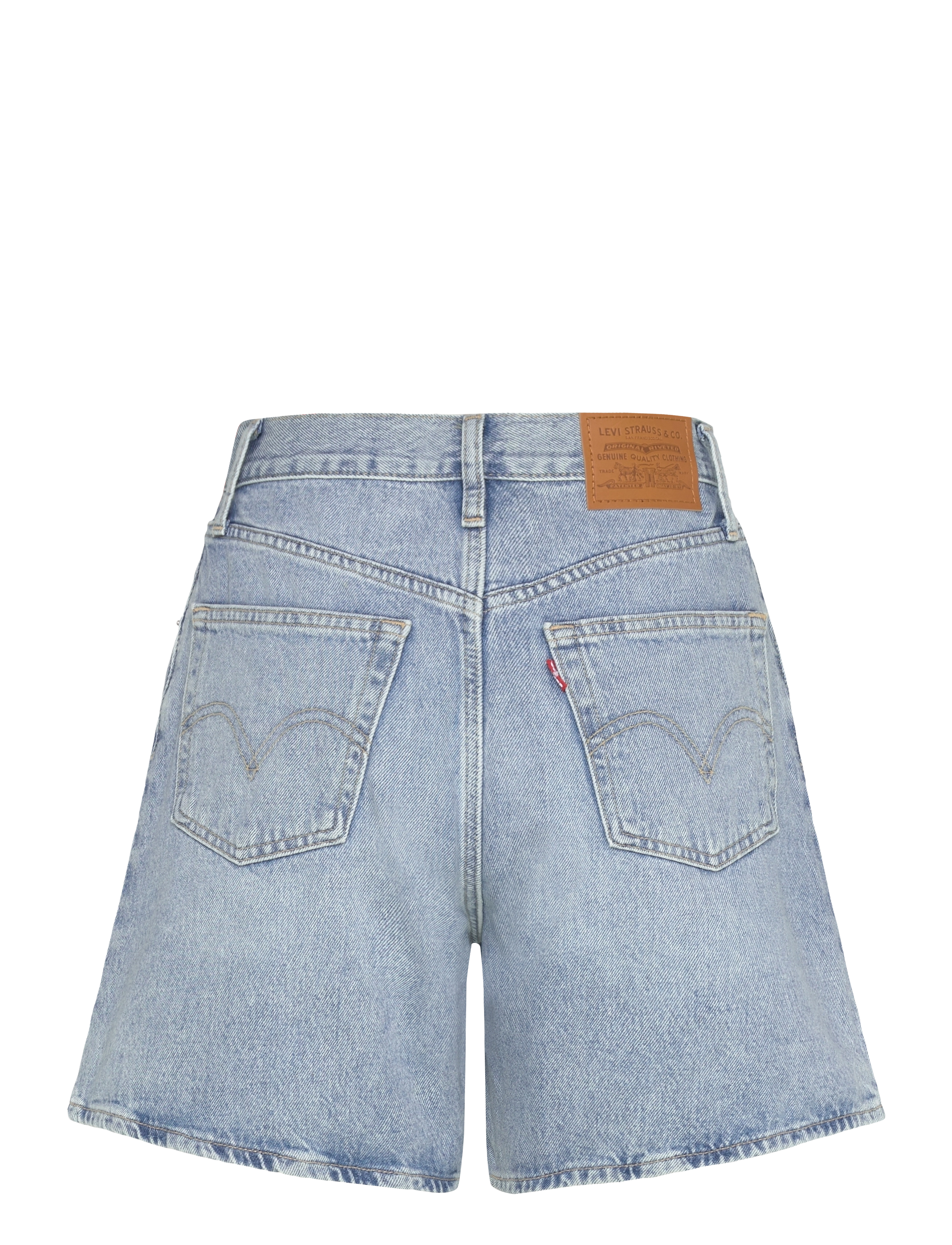 Levi's® - HIGH BAGGY SHORT FAR AND WIDE - jeansshorts - med indigo - flat finish - 2