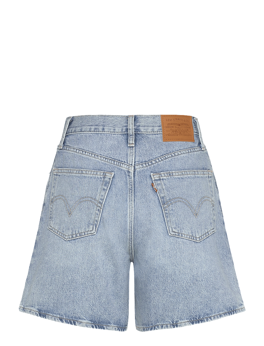 Levi's® - HIGH BAGGY SHORT FAR AND WIDE - jeansshorts - med indigo - flat finish - 2