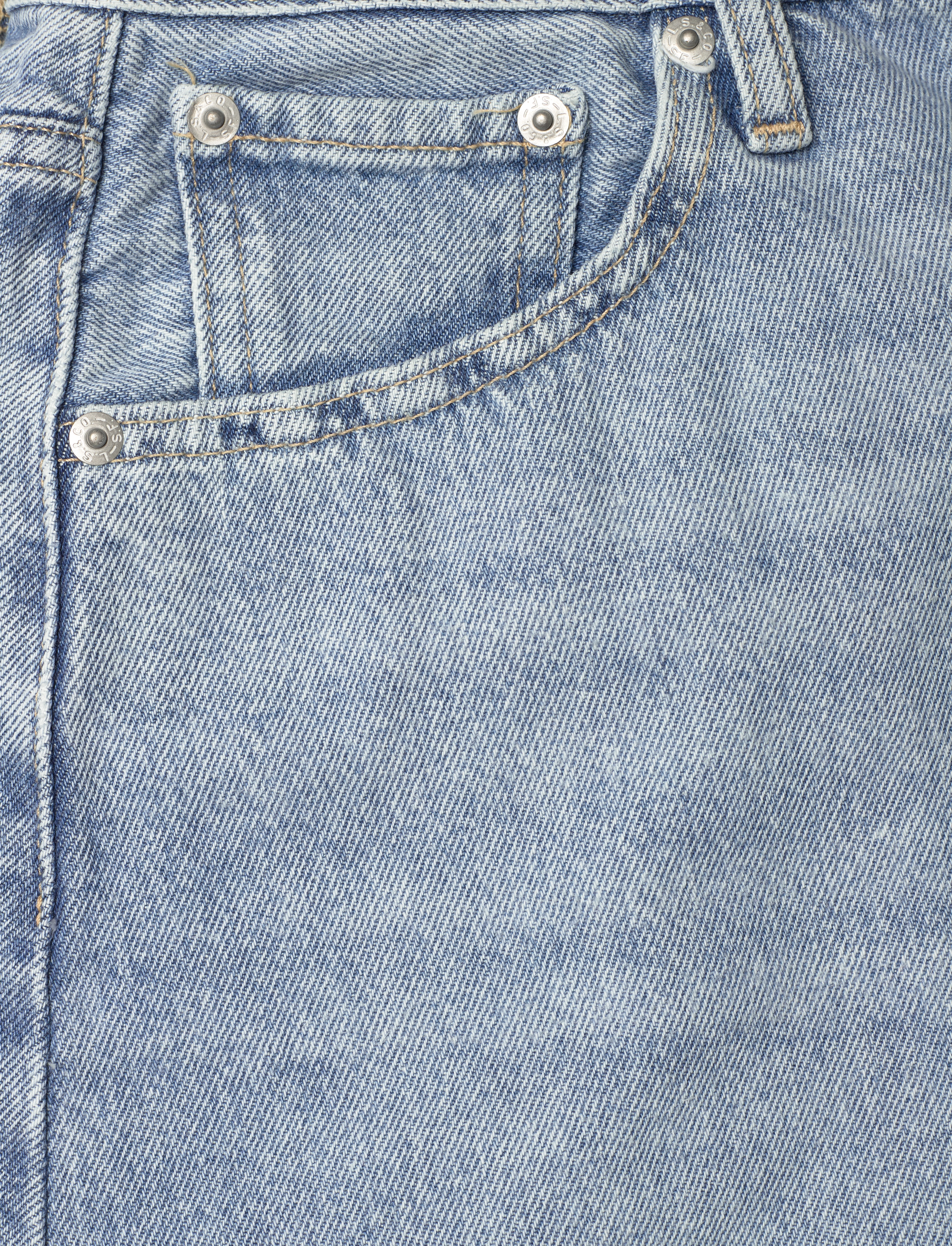 Levi's® - HIGH BAGGY SHORT FAR AND WIDE - jeansshorts - med indigo - flat finish - 5